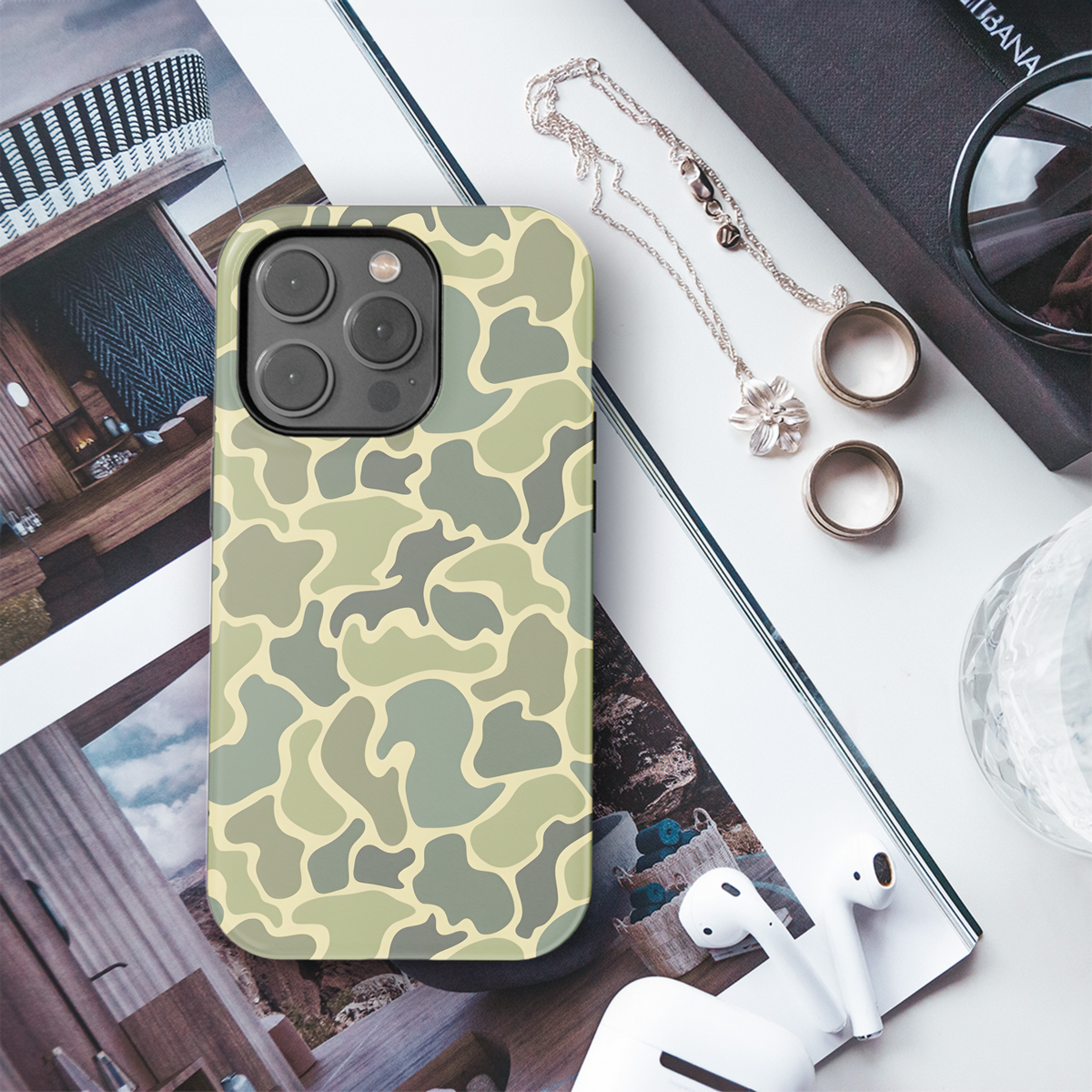 Vector Duck Hunting Camouflage Phone Case iPhone Samsung Cover Pixel 2193 - Image 3