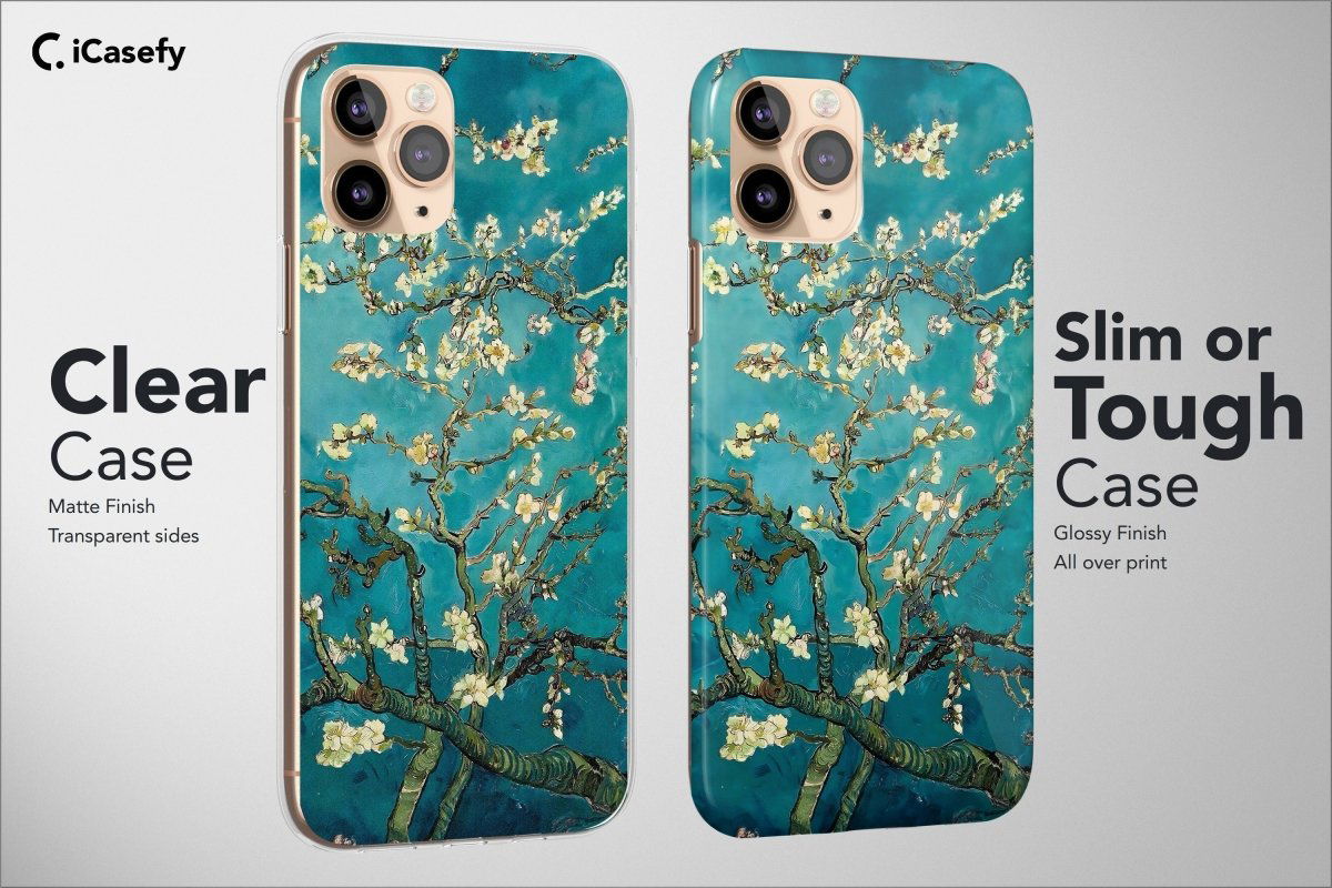 Vincent van Gogh Phone Case Aesthetic Famous Art Cover II - Image 3