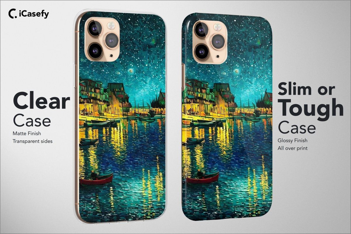 Vincent van Gogh Phone Case Aesthetic Famous Art Cover II - Image 5