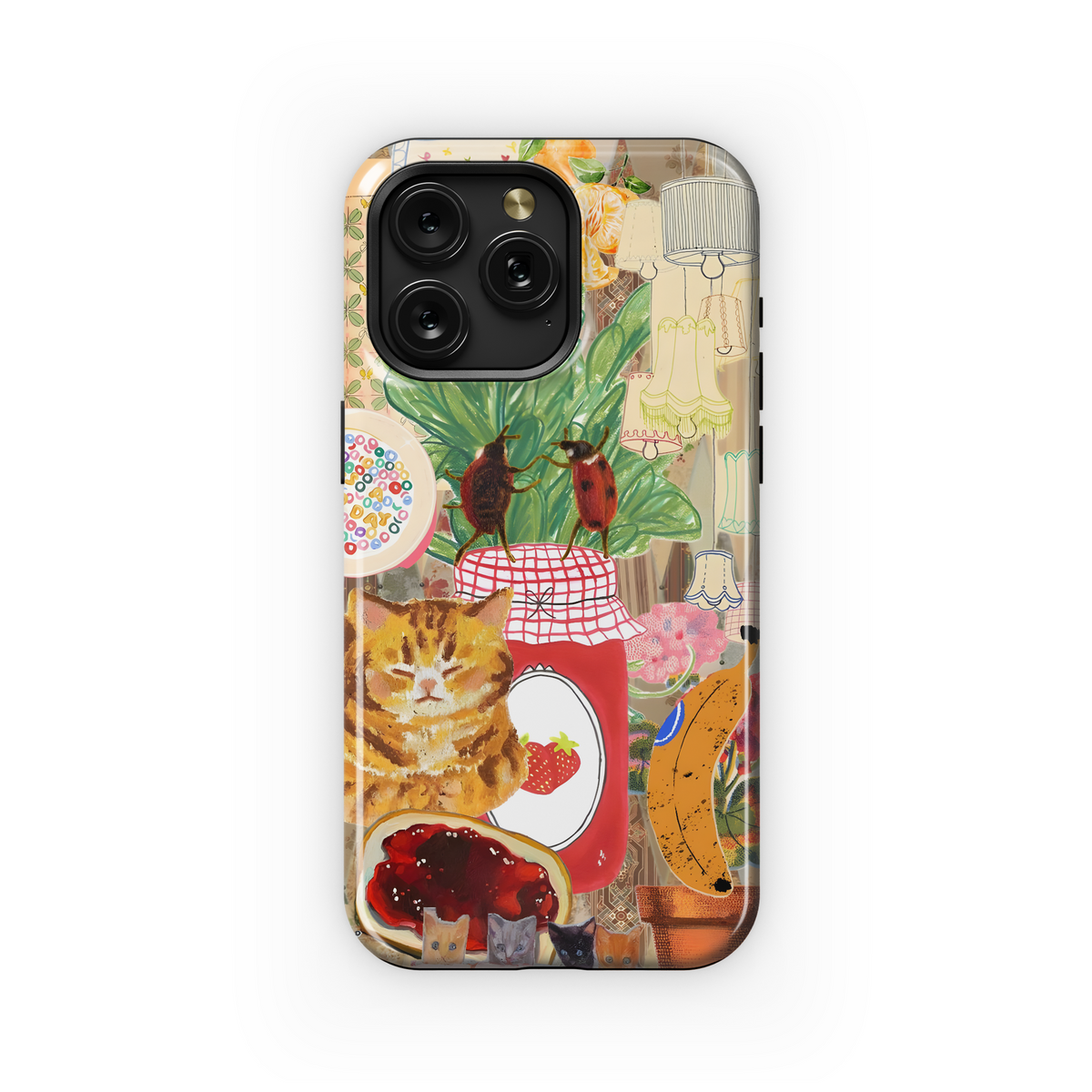 Vintage Collage Aesthetic Weirdcore Phone Case iPhone Samsung Cover Pixel 1962 - Image 1