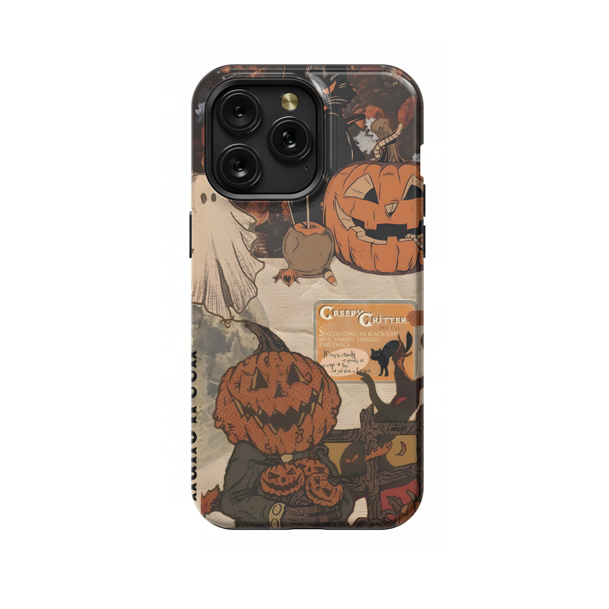 Vintage Collage Halloween Phone Case iPhone Samsung Pixel & More 255 - Image 1