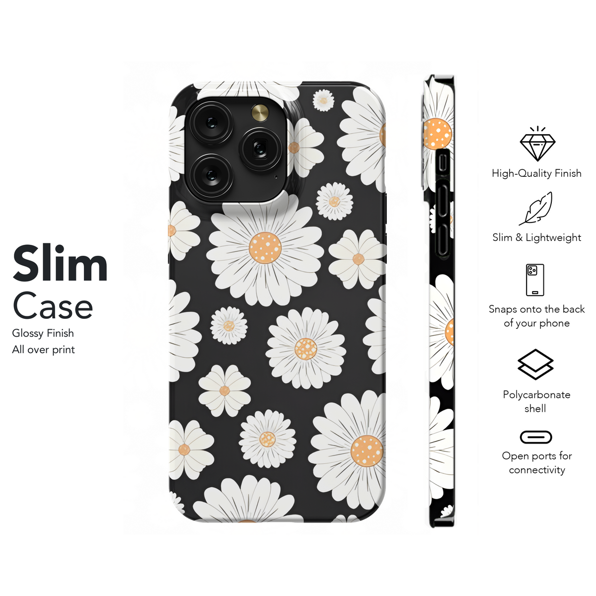 Vintage Flowers Seamless Batik Phone Case iPhone Samsung Cover Pixel 2374 - Image 7