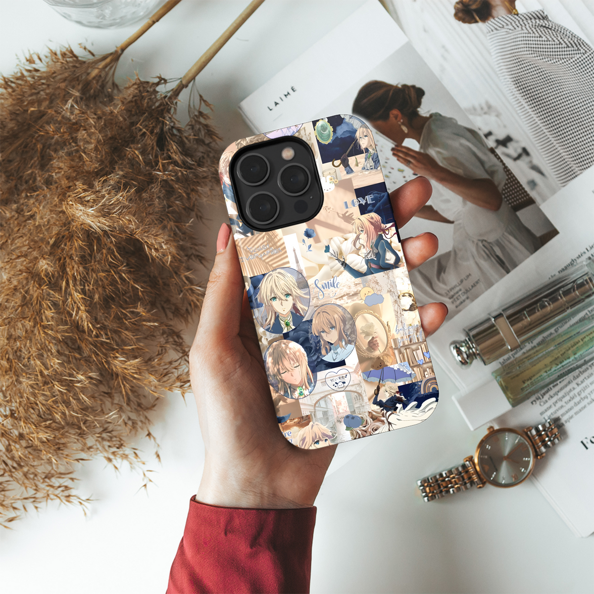 Violet Evergarden Aesthetic
 Phone Case iPhone Samsung Cover Pixel 4039 - Image 4