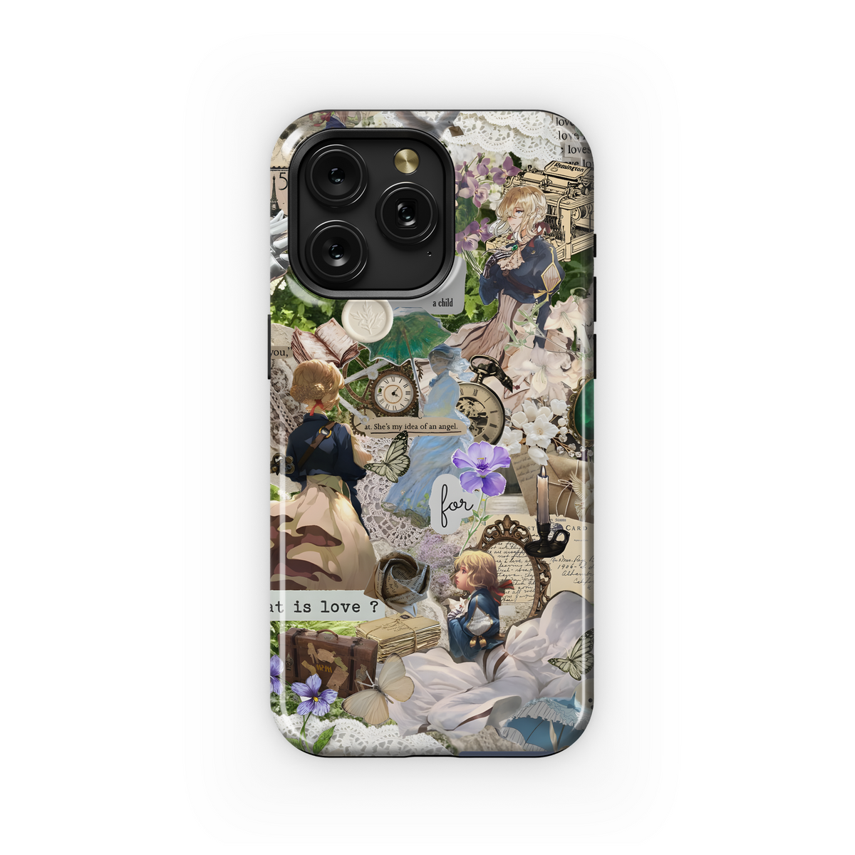 Violet Evergarden Anime Art Phone Case iPhone Samsung Cover Pixel 4042 - Image 1