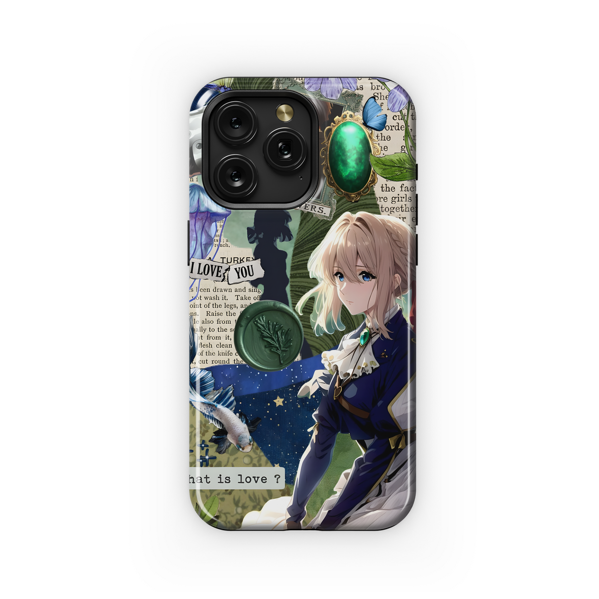 Violet Evergarden Anime Art Phone Case iPhone Samsung Cover Pixel 4043 - Image 1