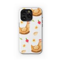 Watercolor Chicken Farm Pattern Phone Case iPhone Samsung Cover Pixel 5192 - Image 1