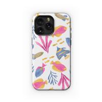 Watercolor Fish & Coral Reef Phone Case iPhone Samsung Cover Pixel 5181 - Image 1