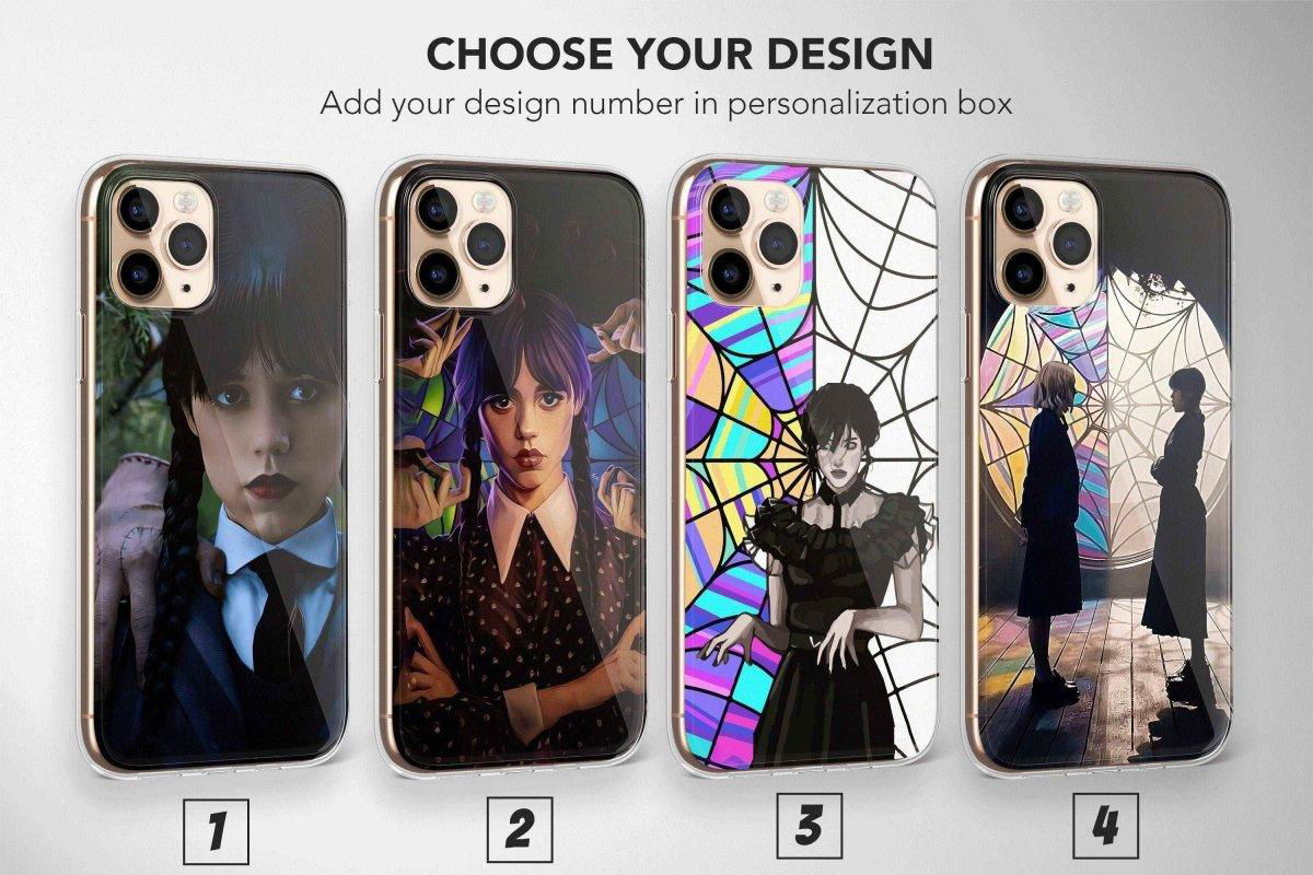 Wednesday Addams Enid Ophelia Hall Window Phone Case - Image 1