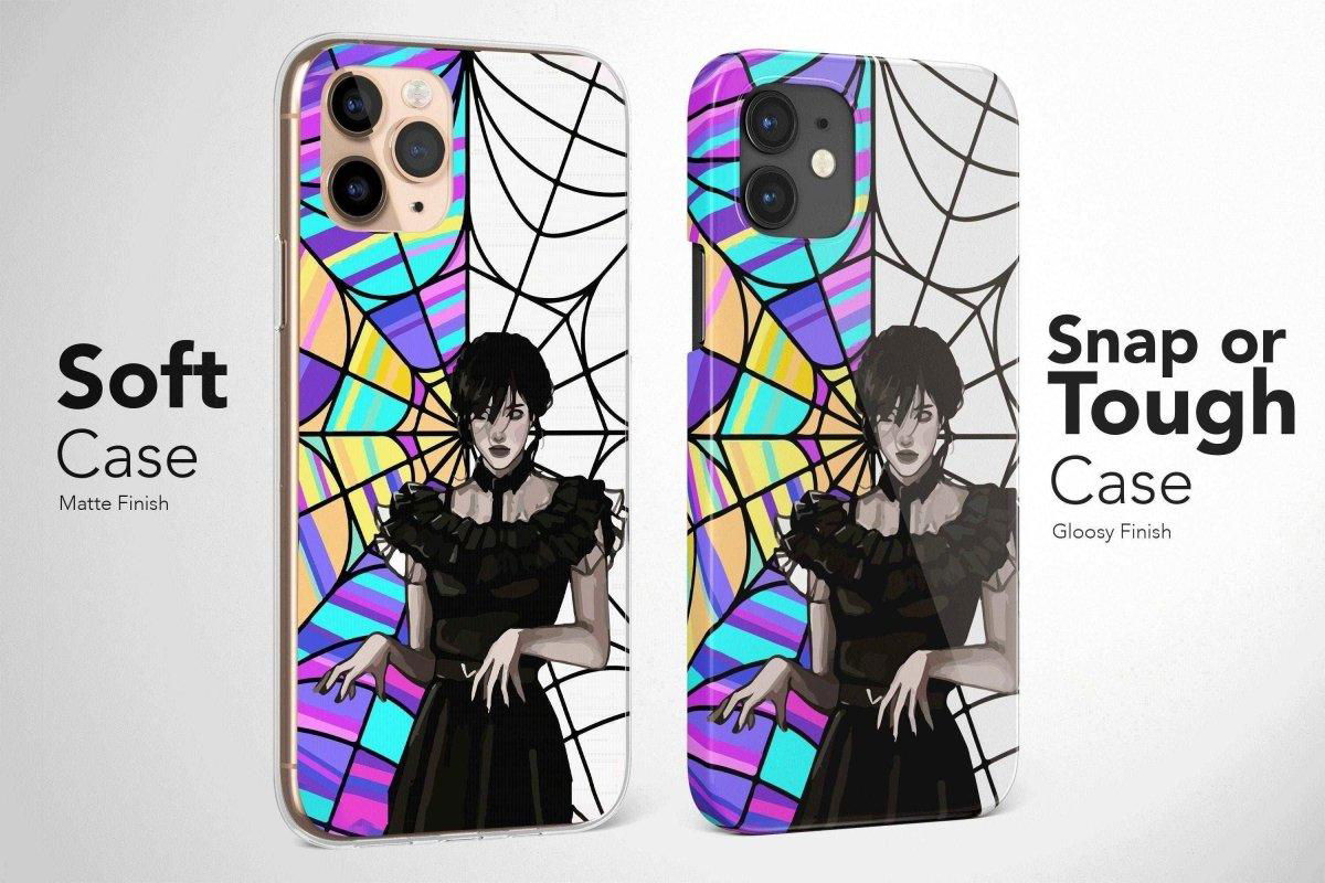 Wednesday Addams Enid Ophelia Hall Window Phone Case - Image 3