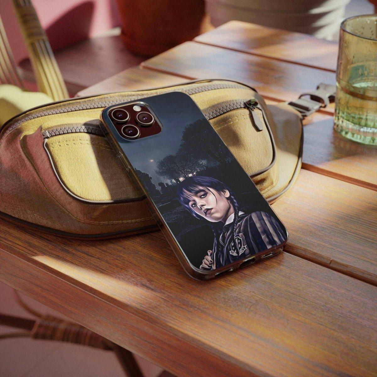 Wednesday Addams Nevermore Academy Family Phone Case - Image 1