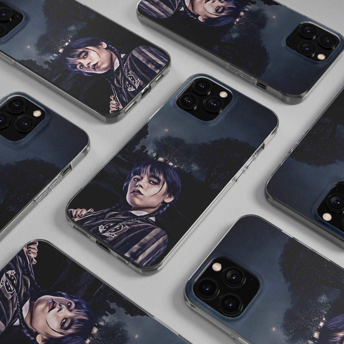 Wednesday Addams Nevermore Academy Family Phone Case - Image 2