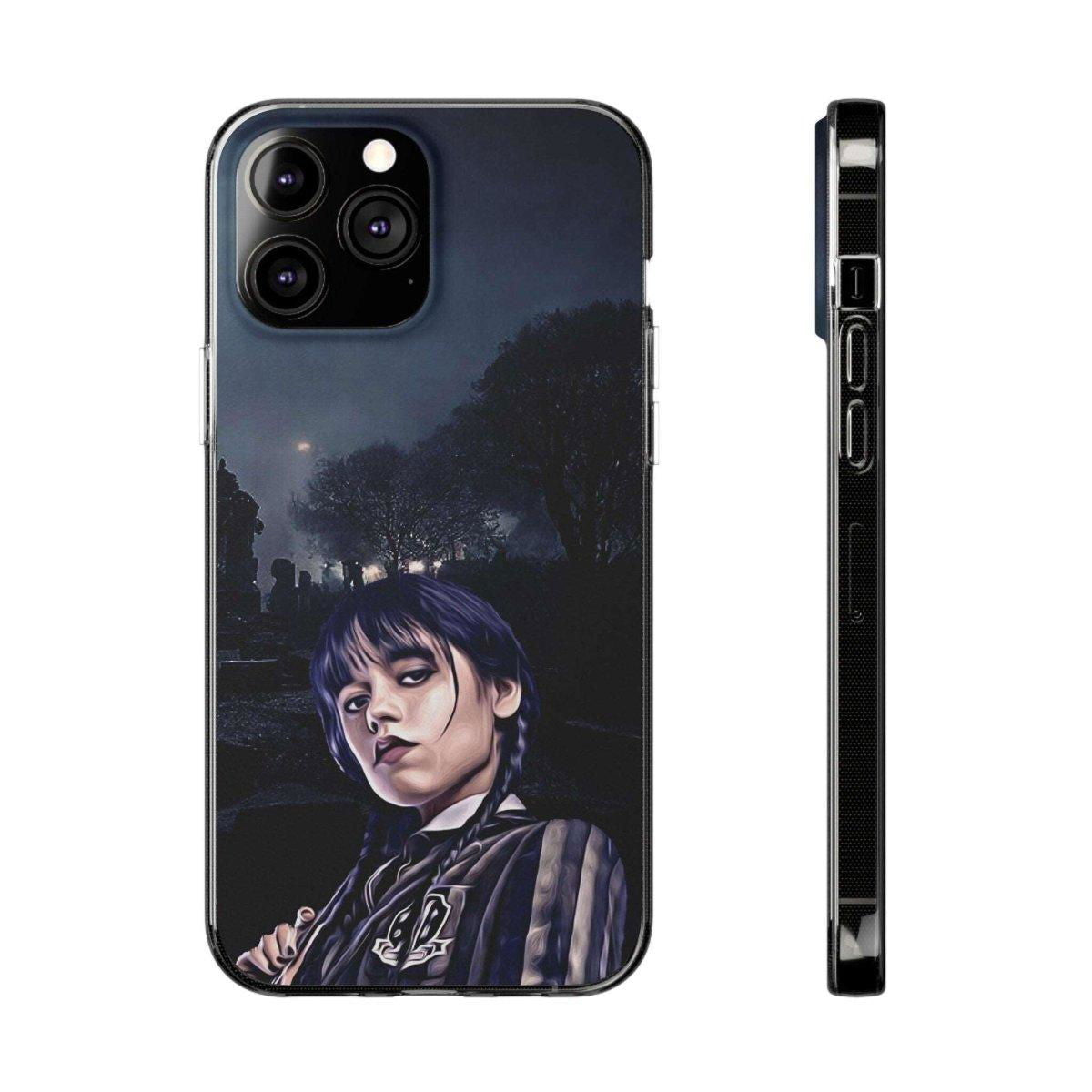 Wednesday Addams Nevermore Academy Family Phone Case - Image 3