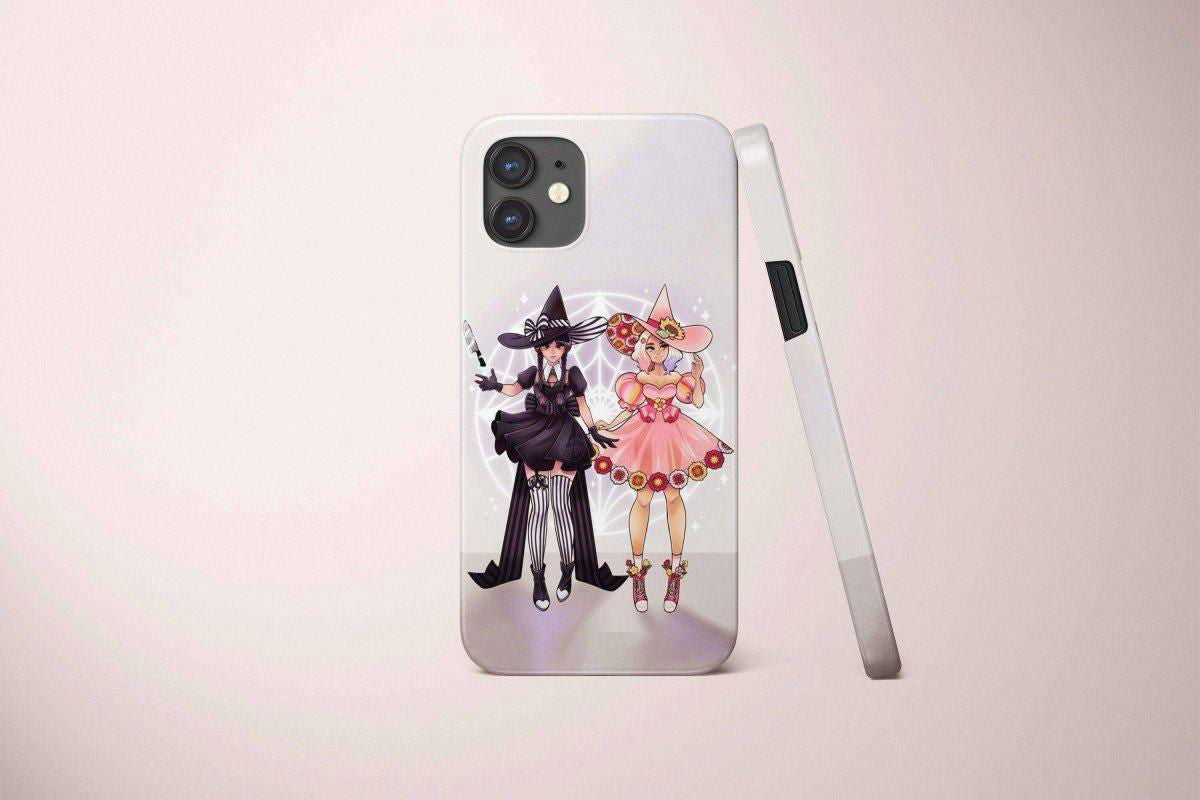 Wednesday and Enid Sunshine and Midnight Window Phone Case Cover 1 - Image 3