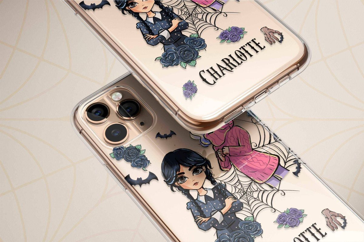 Wednesday Phone Case, Enid Sinclear Phone Case, Soft Clear Ophelia Window Cover - Image 2