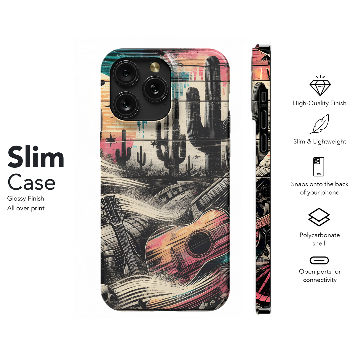 Western Grunge Phone Case iPhone Samsung Cover Pixel 2762 - Image 7