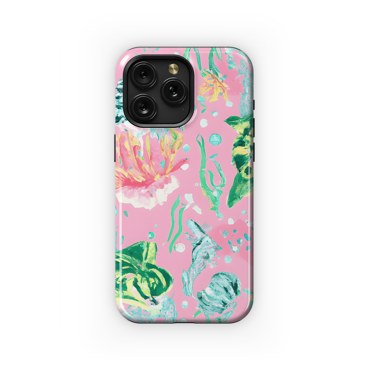 Whimsical Coral Reef Phone Case iPhone Samsung Cover Pixel 3612 - Image 1