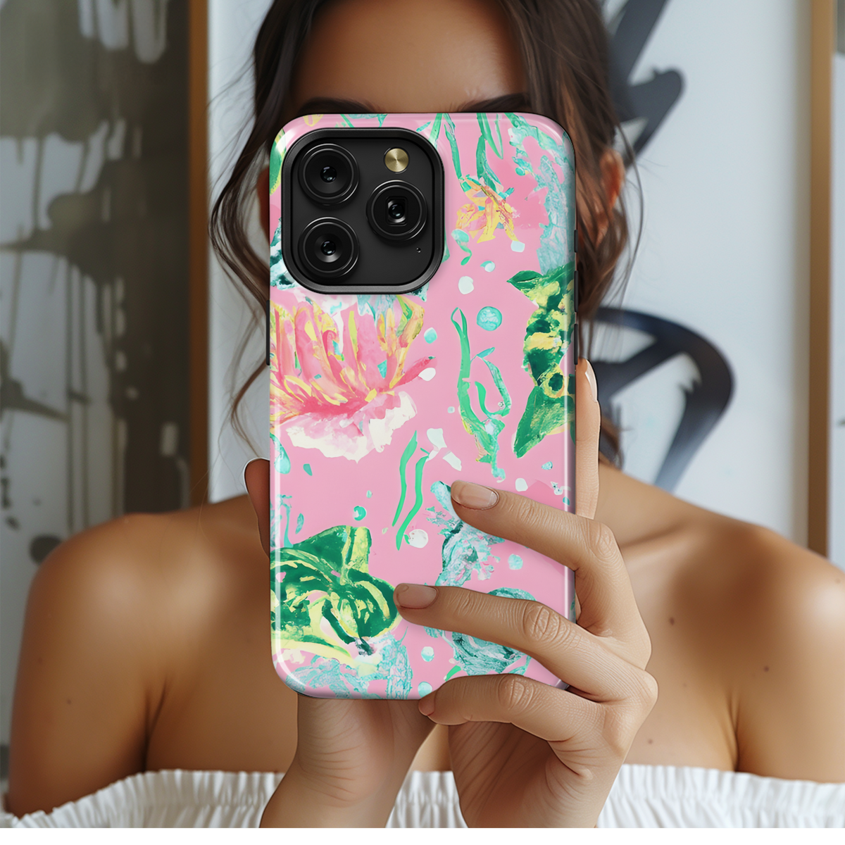 Whimsical Coral Reef Phone Case iPhone Samsung Cover Pixel 3612 - Image 2