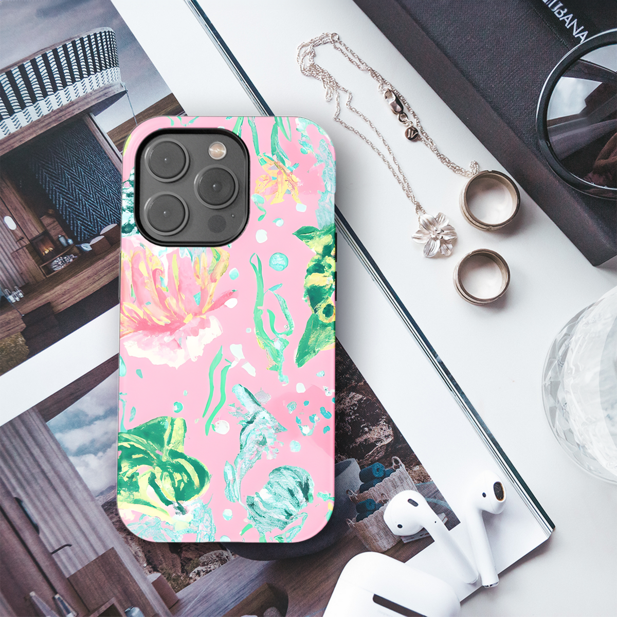 Whimsical Coral Reef Phone Case iPhone Samsung Cover Pixel 3612 - Image 3