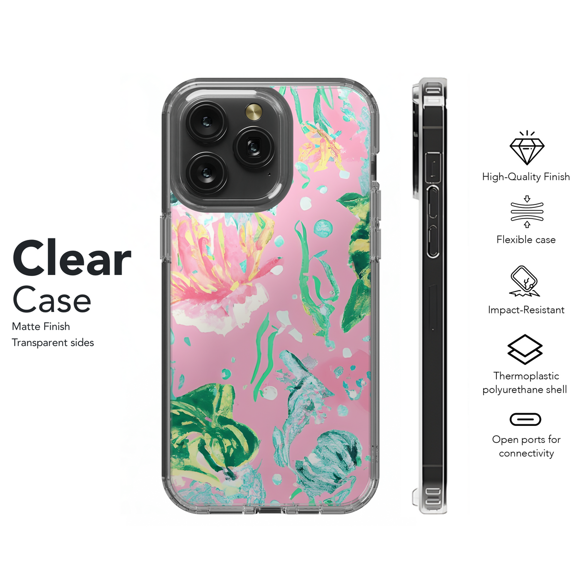 Whimsical Coral Reef Phone Case iPhone Samsung Cover Pixel 3612 - Image 8