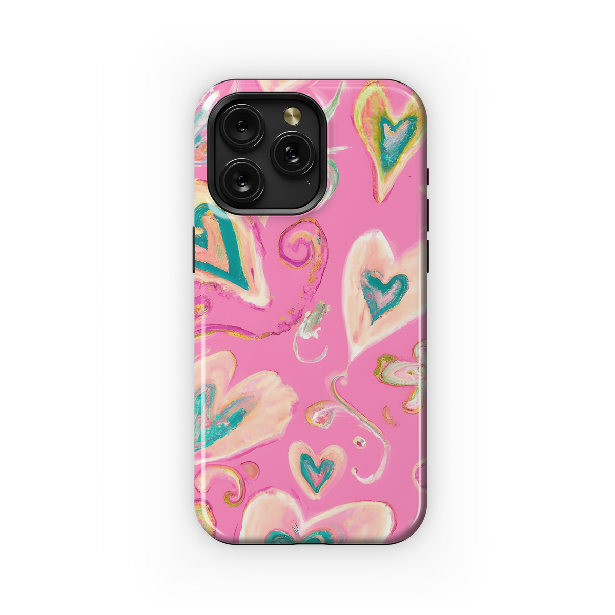 Whimsical Valentine's Day Phone Case iPhone Samsung Cover Pixel 3095 - Image 1