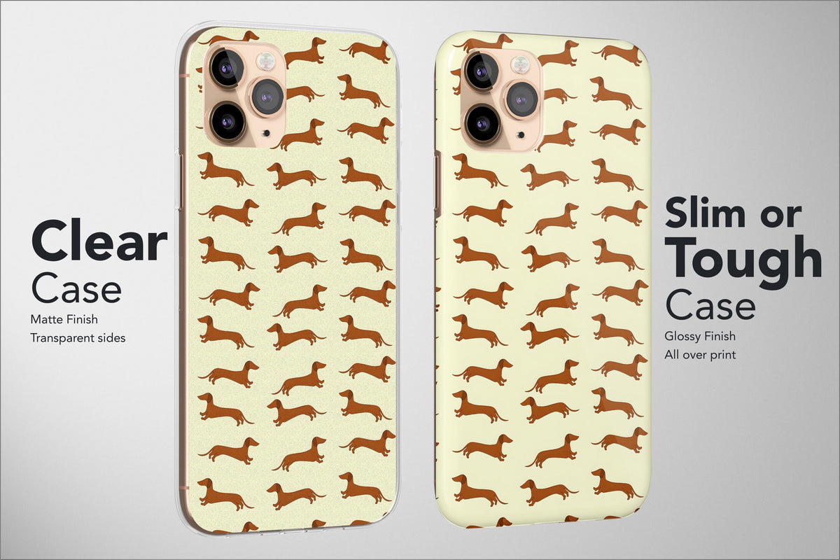 Wiener Sausage Dog Phone Case Animal Aesthetic Cover - Image 2