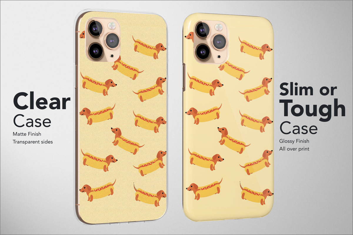 Wiener Sausage Dog Phone Case Animal Aesthetic Cover - Image 3