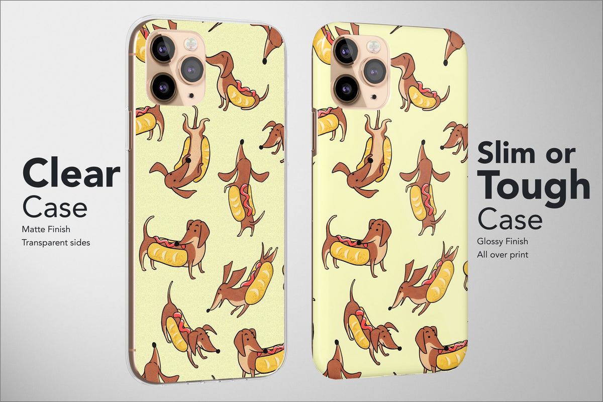 Wiener Sausage Dog Phone Case Animal Aesthetic Cover - Image 4