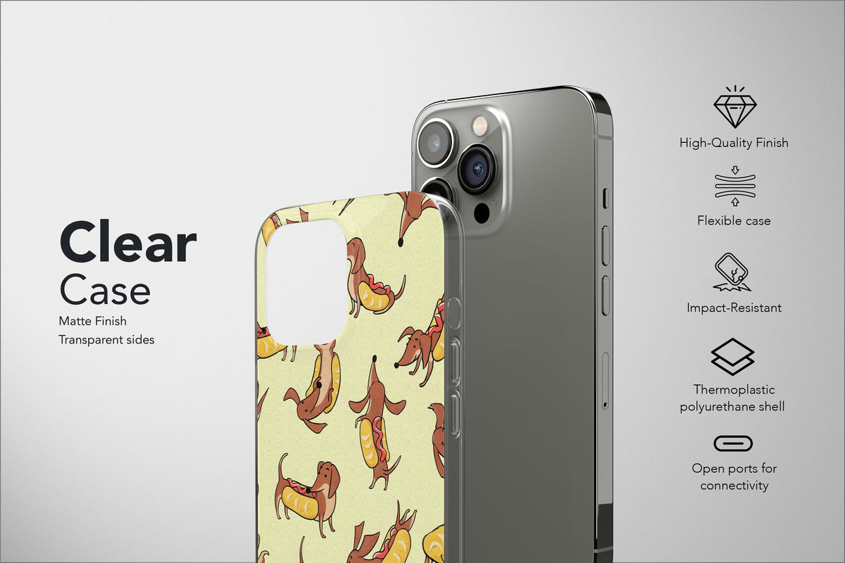 Wiener Sausage Dog Phone Case Animal Aesthetic Cover - Image 6