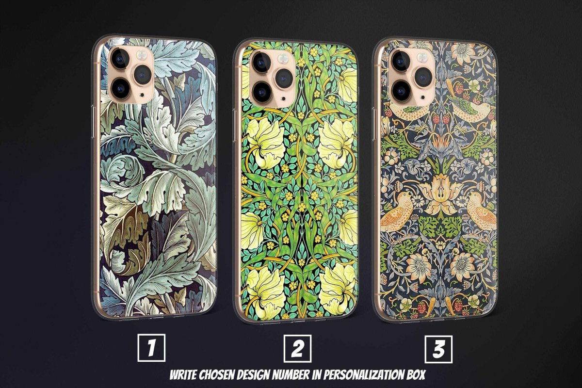 William Morris Aesthetic Vintage Phone Case Cover 4 - Image 1