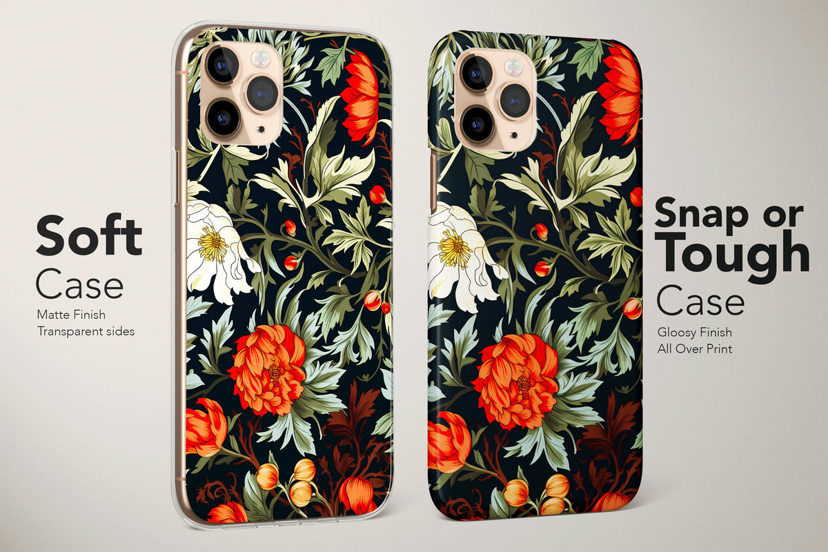 William Morris Phone Case Floral Modern Cover - Image 5