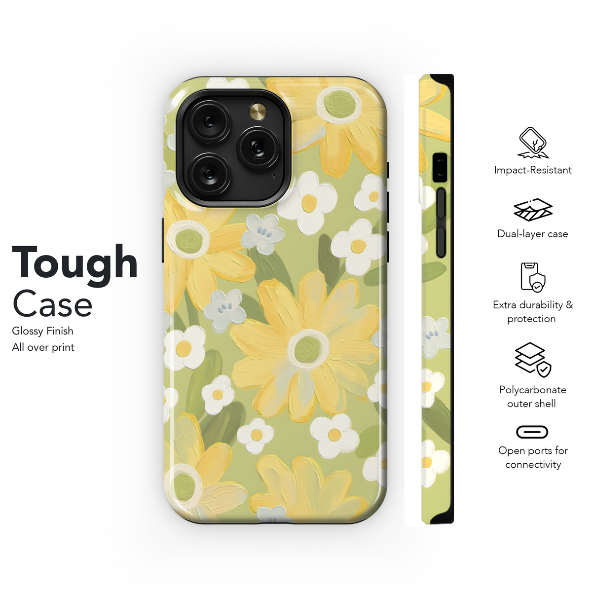 Yellow Daisy Meadow
 Phone Case iPhone Samsung Cover Pixel 4280 - Image 6