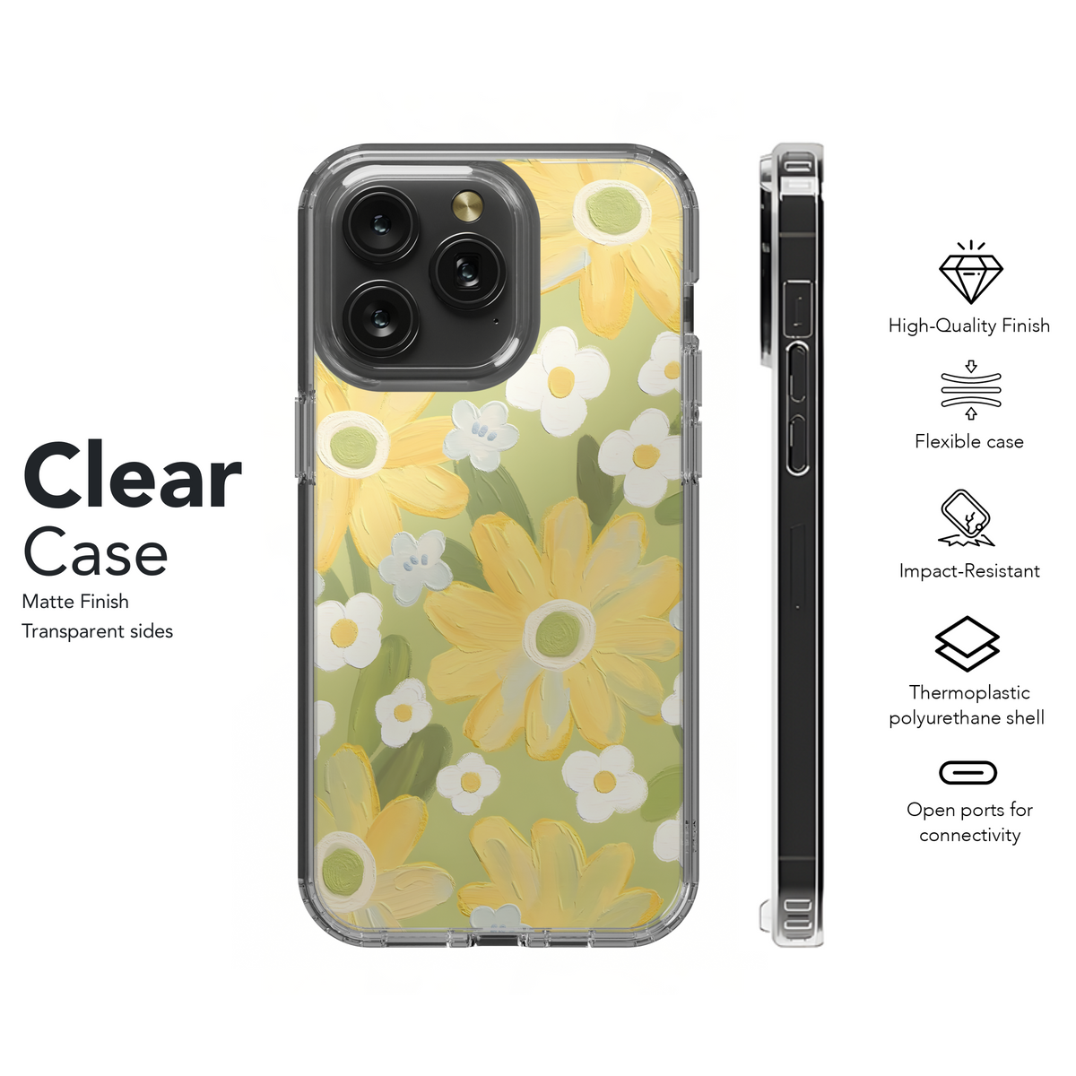 Yellow Daisy Meadow
 Phone Case iPhone Samsung Cover Pixel 4280 - Image 8