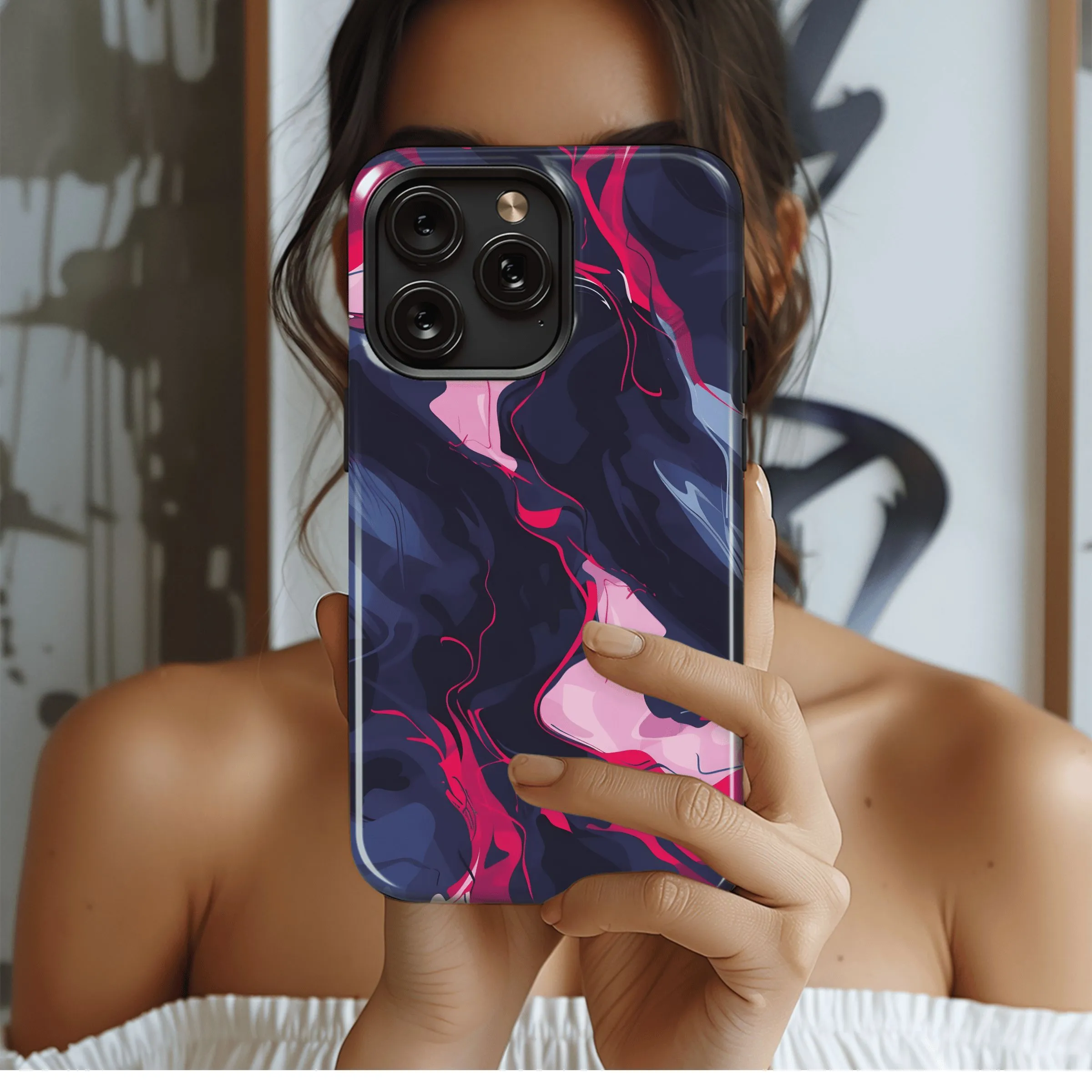 Abstract Fluid Art
 Phone Case iPhone Samsung Cover Pixel 4415