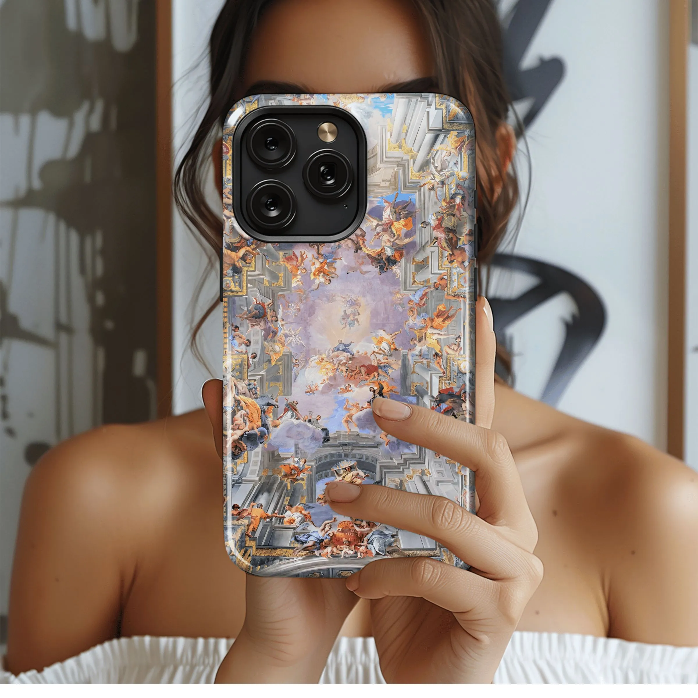 Angelic Baroque Heaven
 Phone Case iPhone Samsung Cover Pixel 4447