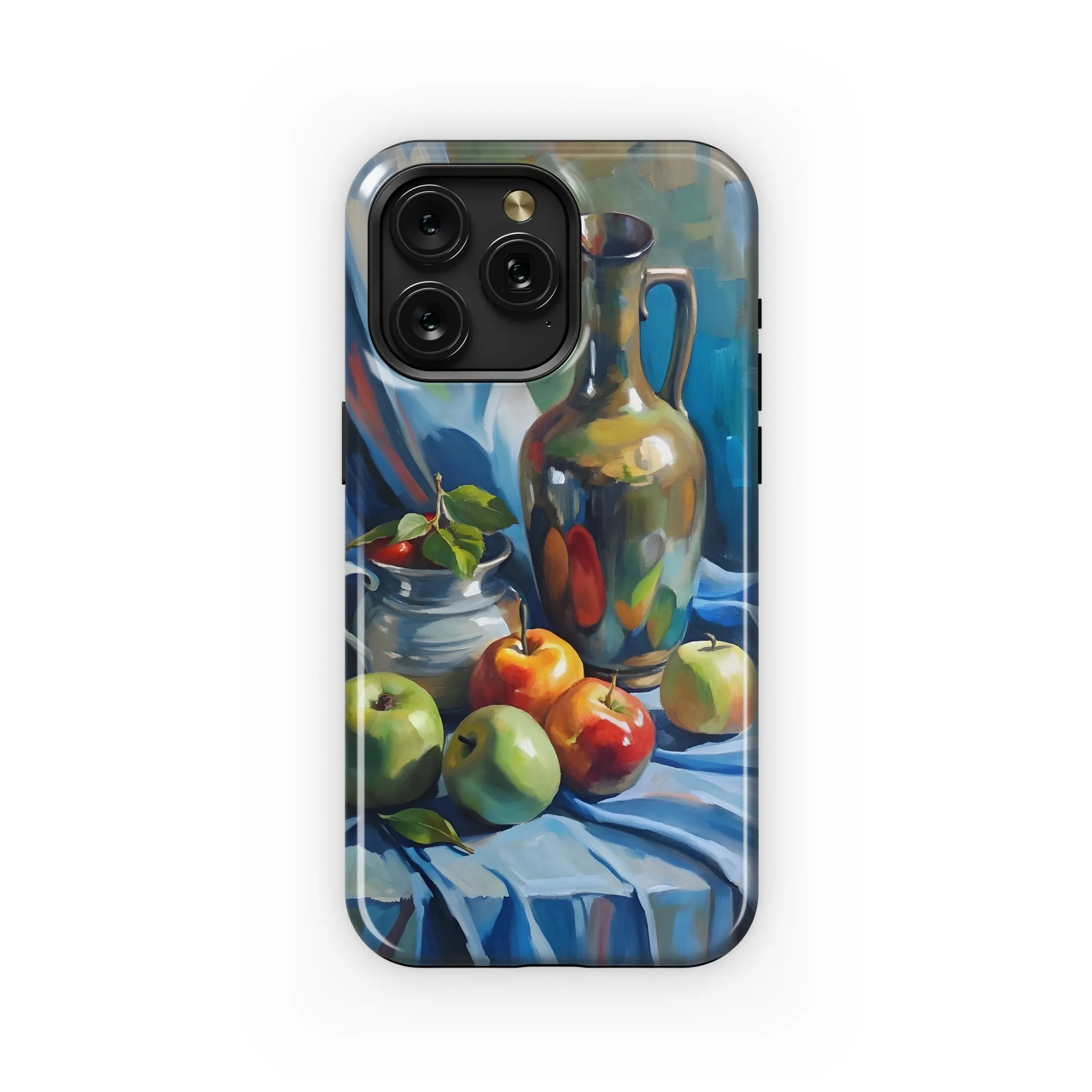 Apples and Pitcher Still Life Phone Case iPhone Samsung Cover Pixel 4845