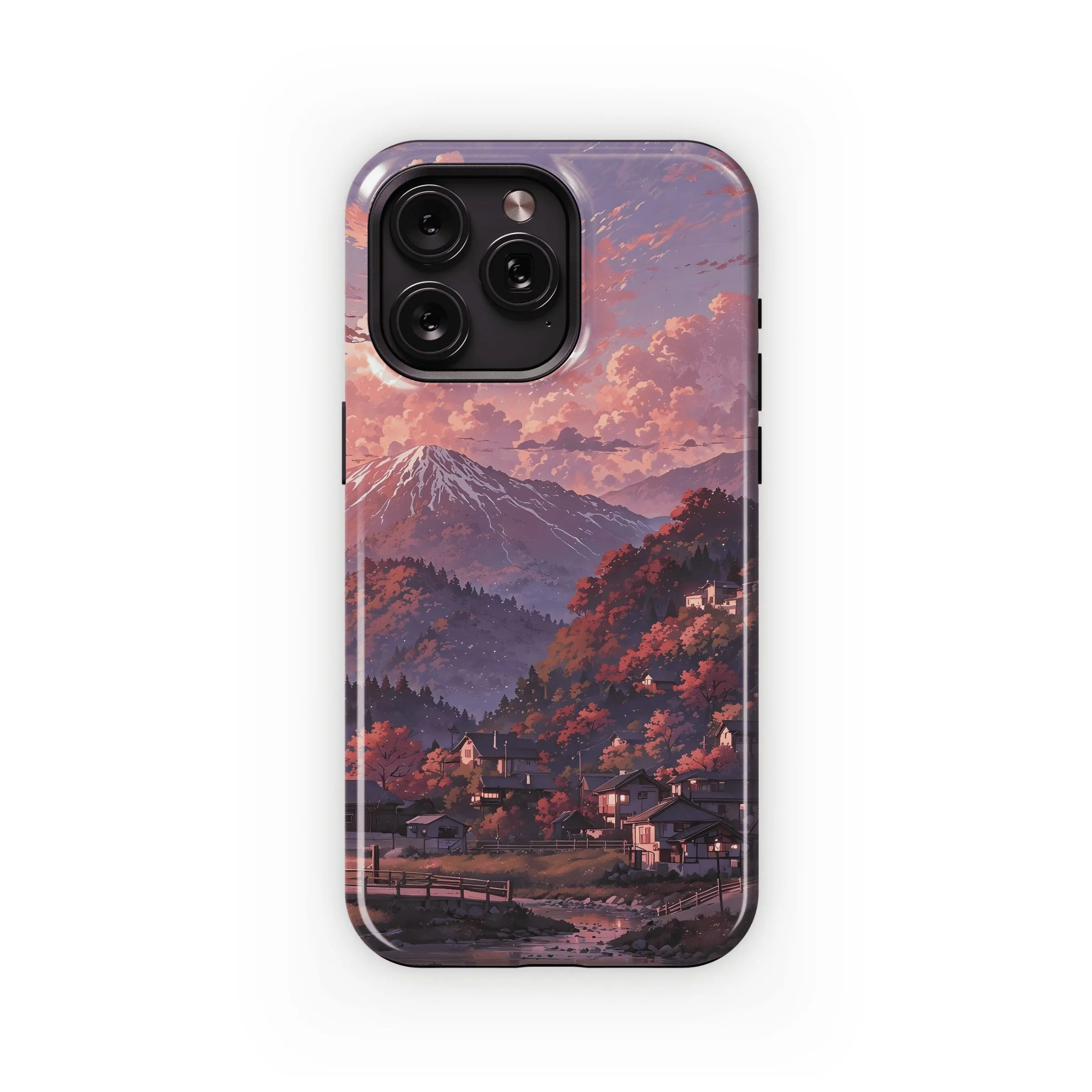 Autumn Mountain Village
 Phone Case iPhone Samsung Cover Pixel 4514