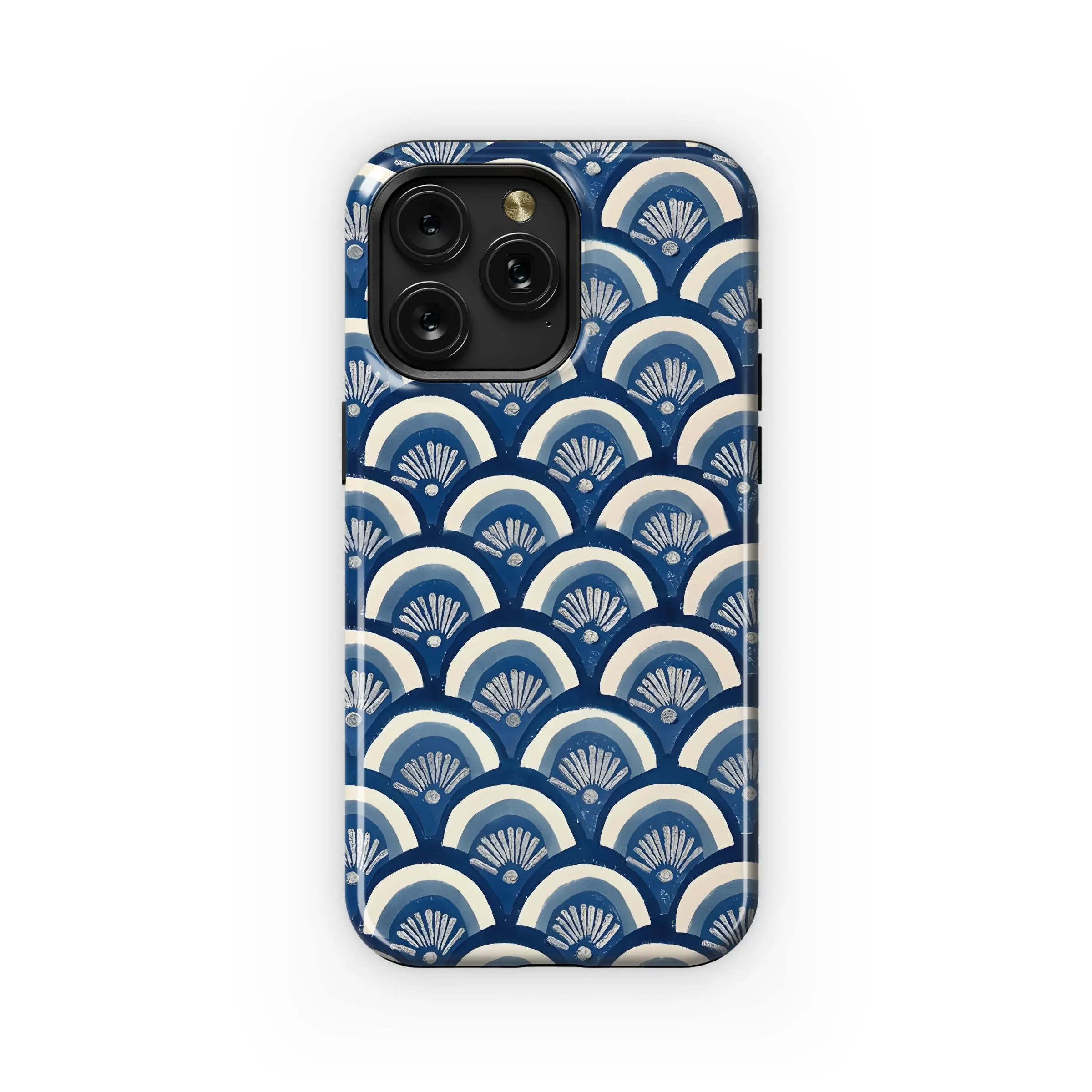 Blue Wave Pattern
 Phone Case iPhone Samsung Cover Pixel 4814