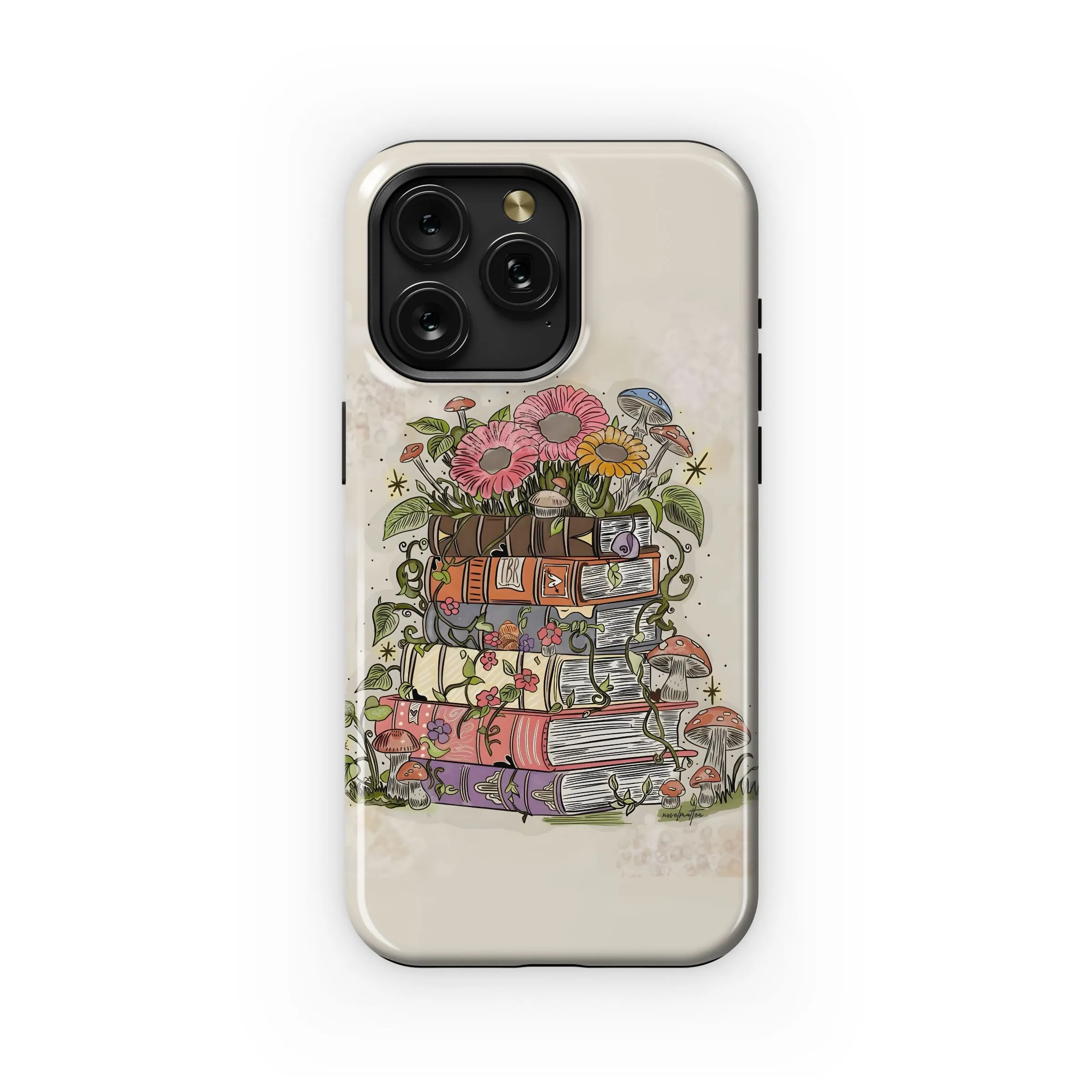 Bookish Bloom
 Phone Case iPhone Samsung Cover Pixel 5465