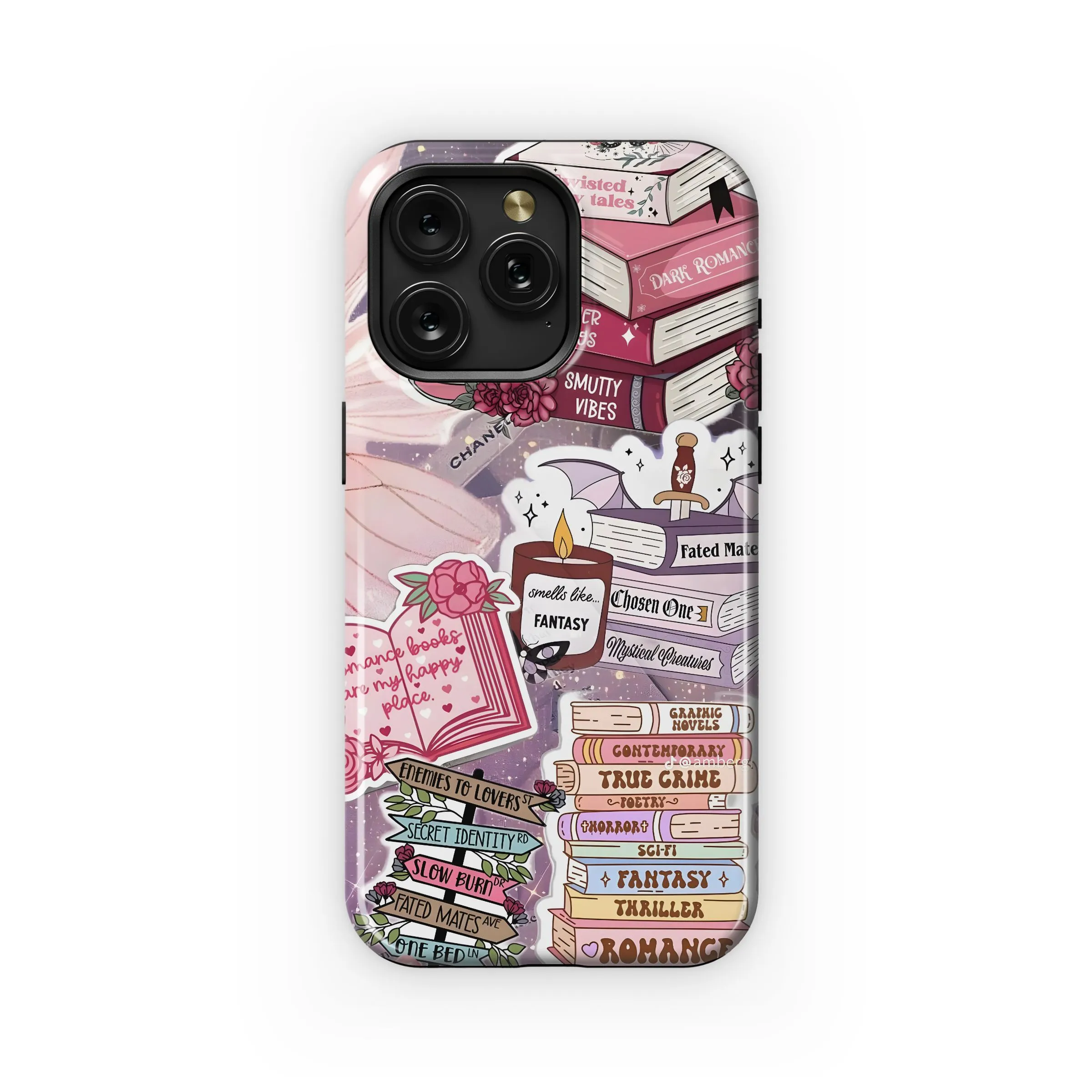 Bookish Vibes Only Phone Case iPhone Samsung Cover Pixel 5008