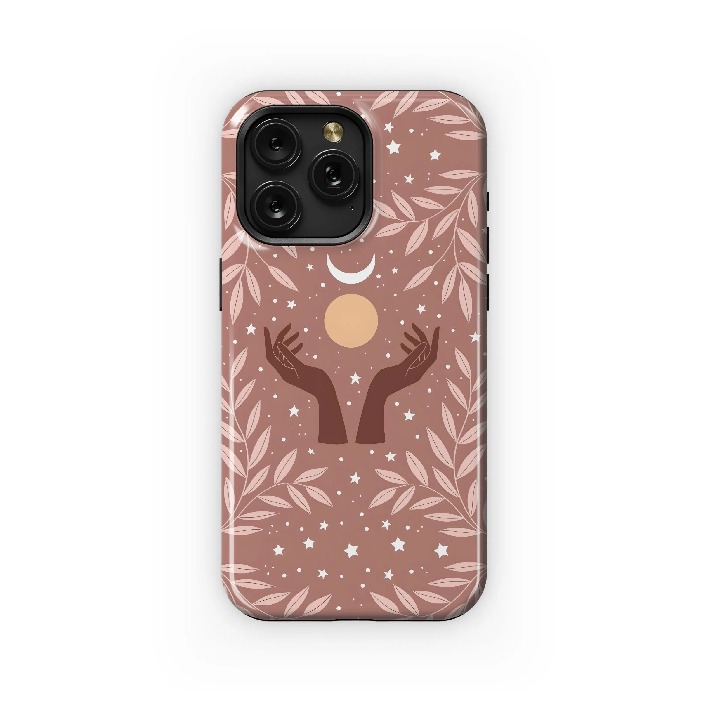 Botanical Celestial Charm Phone Case iPhone Samsung Cover Pixel 5394