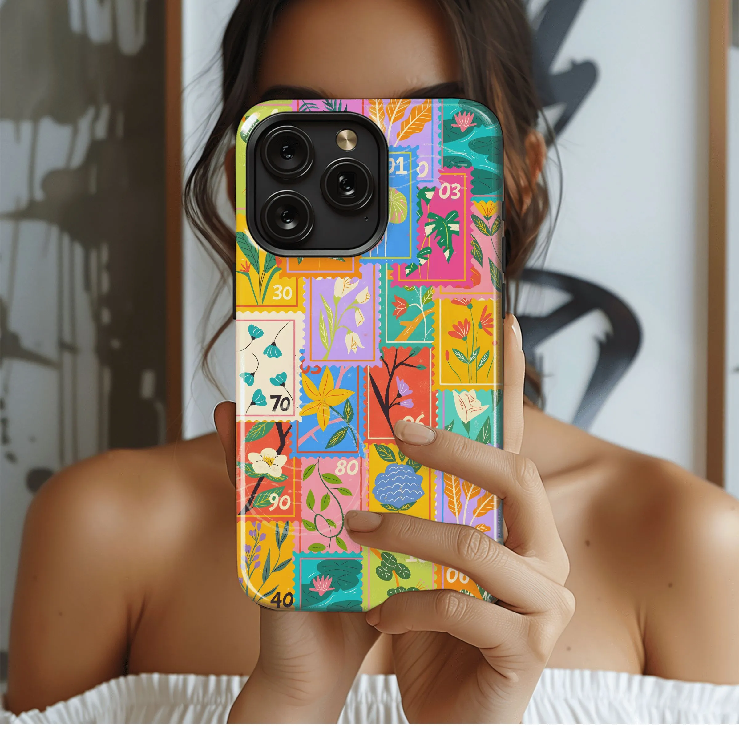 Botanical Postage Prints
 Phone Case iPhone Samsung Cover Pixel 4459