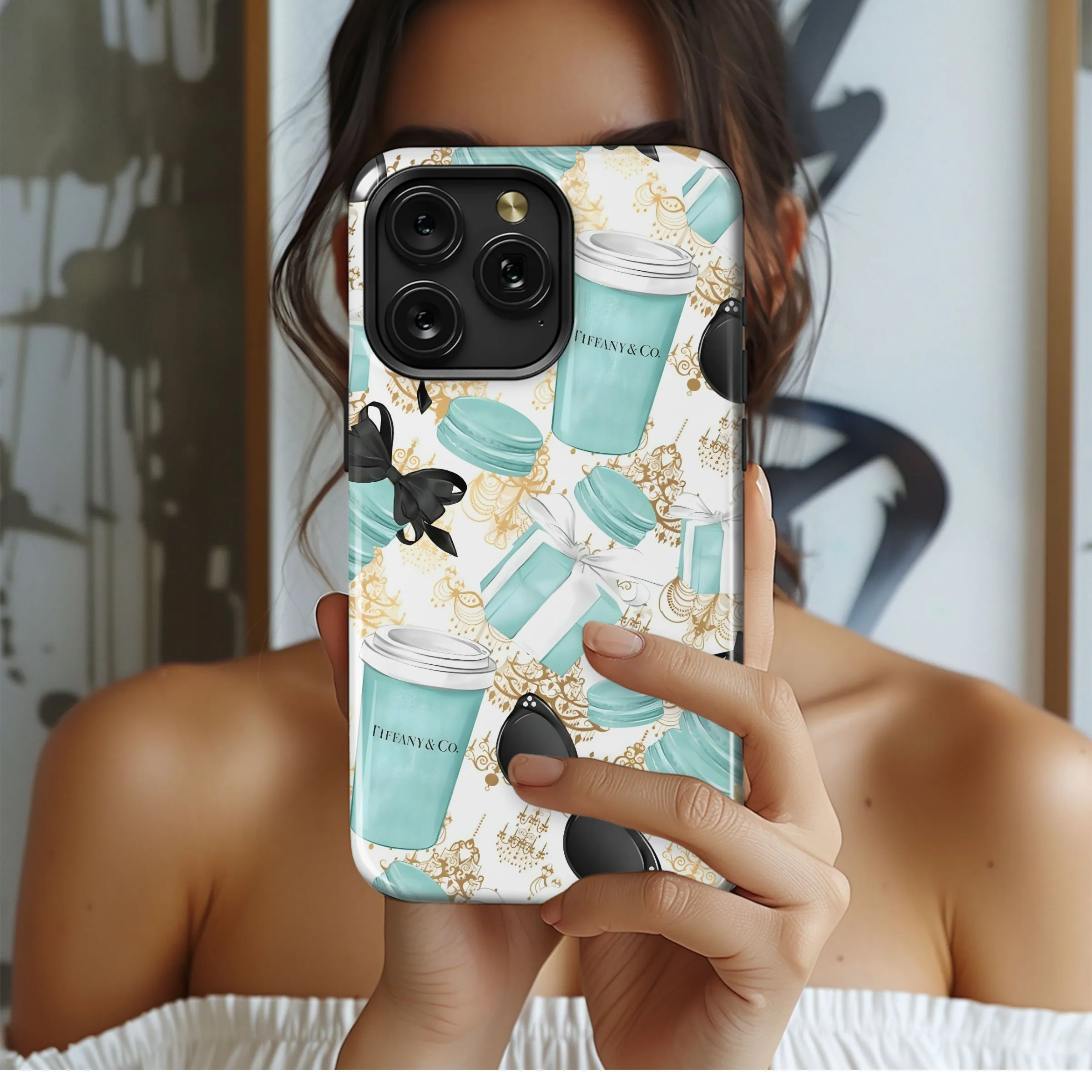 Breakfast at Tiffany's Theme Phone Case iPhone Samsung Cover Pixel 4800