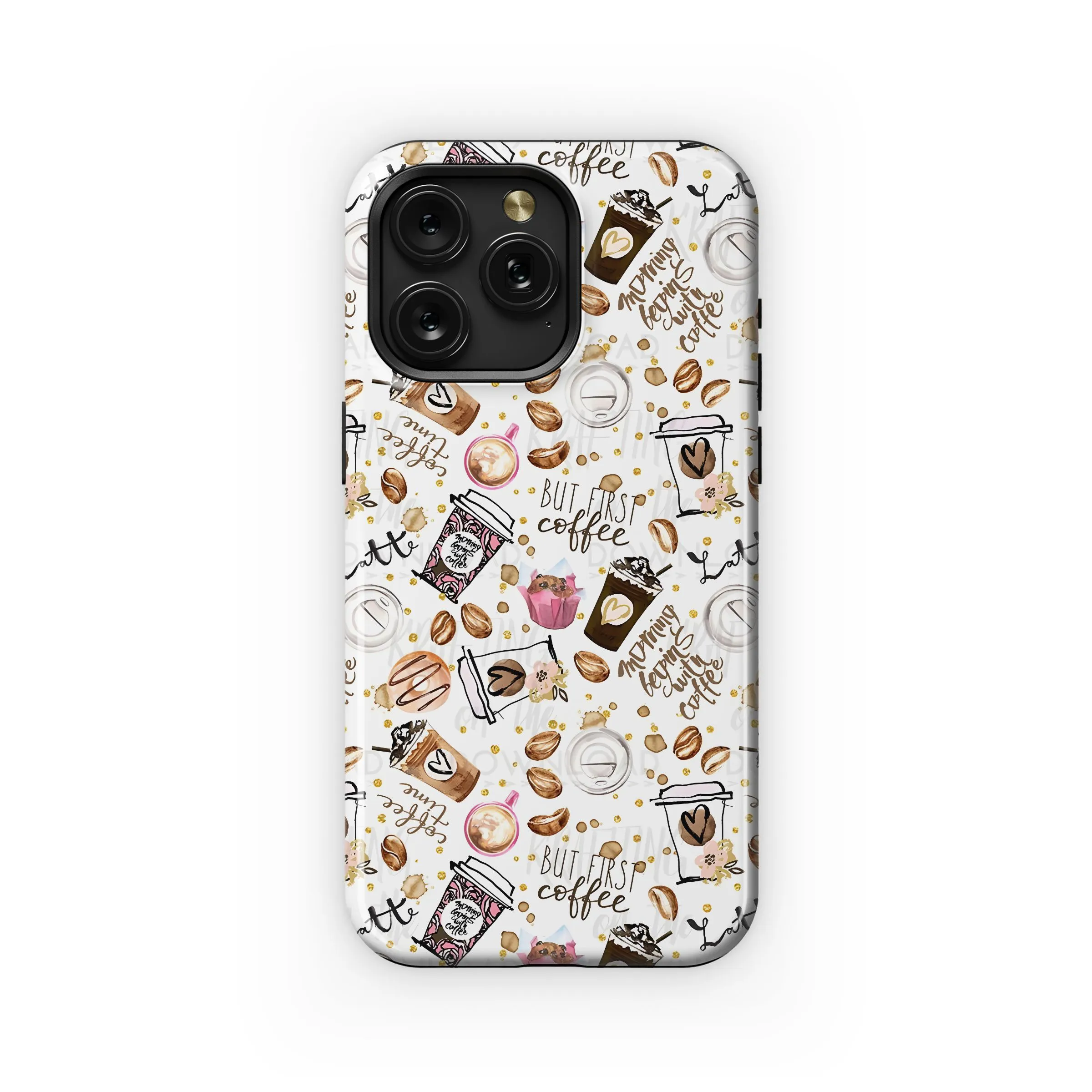 But First, Coffee Latte
 Phone Case iPhone Samsung Cover Pixel 4729