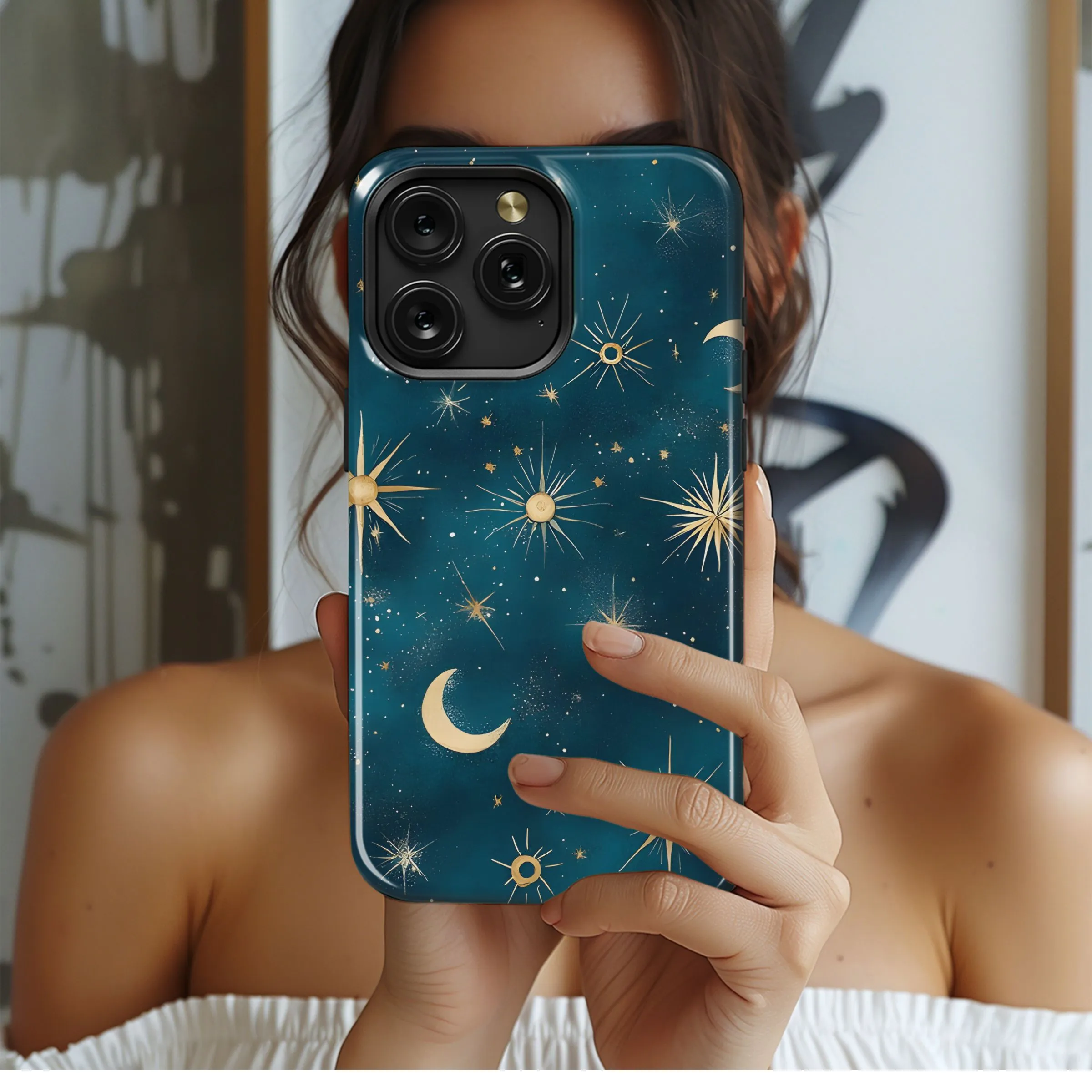 Celestial Dreams Design Phone Case iPhone Samsung Cover Pixel 5142