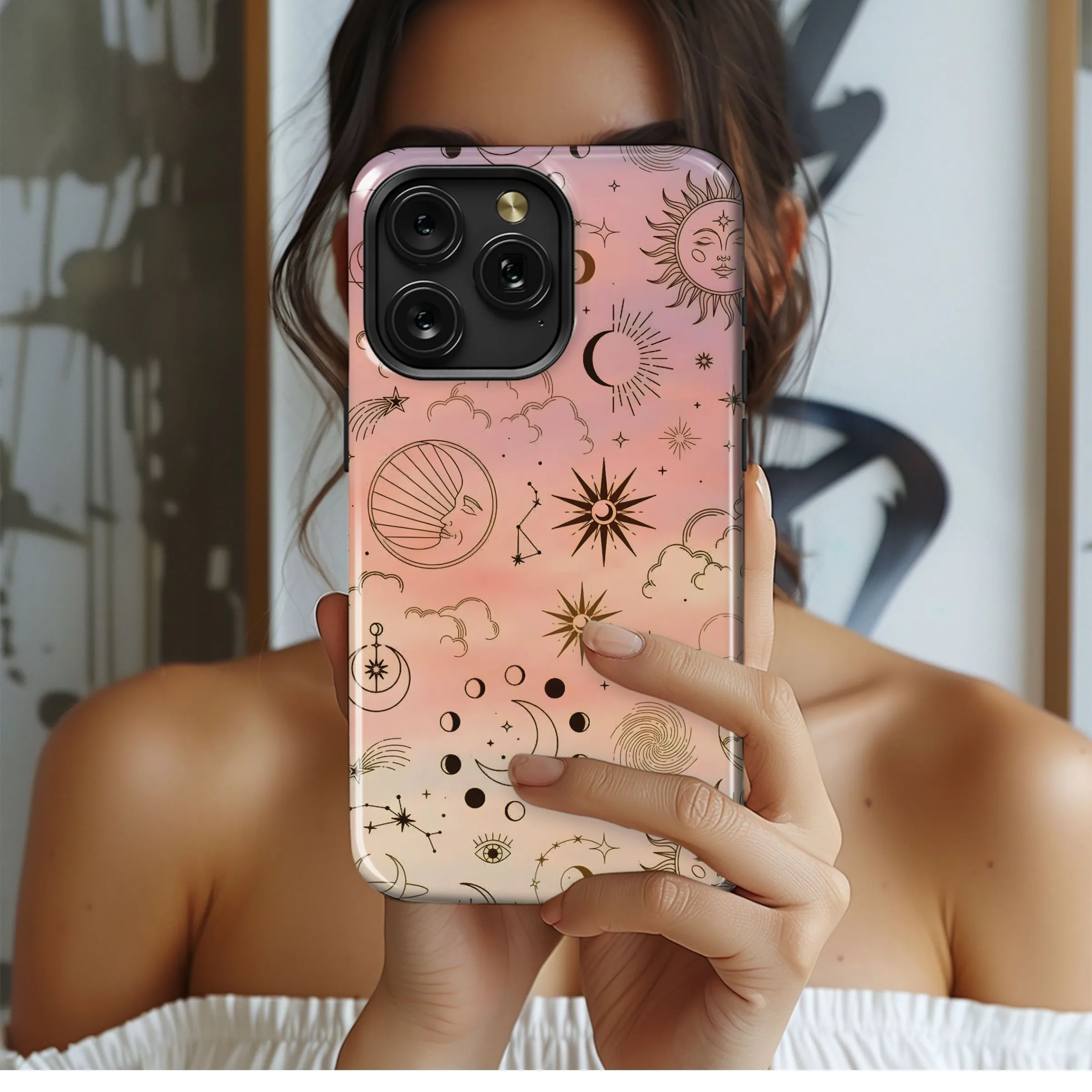 Celestial Dreams Phone Case iPhone Samsung Cover Pixel 4917