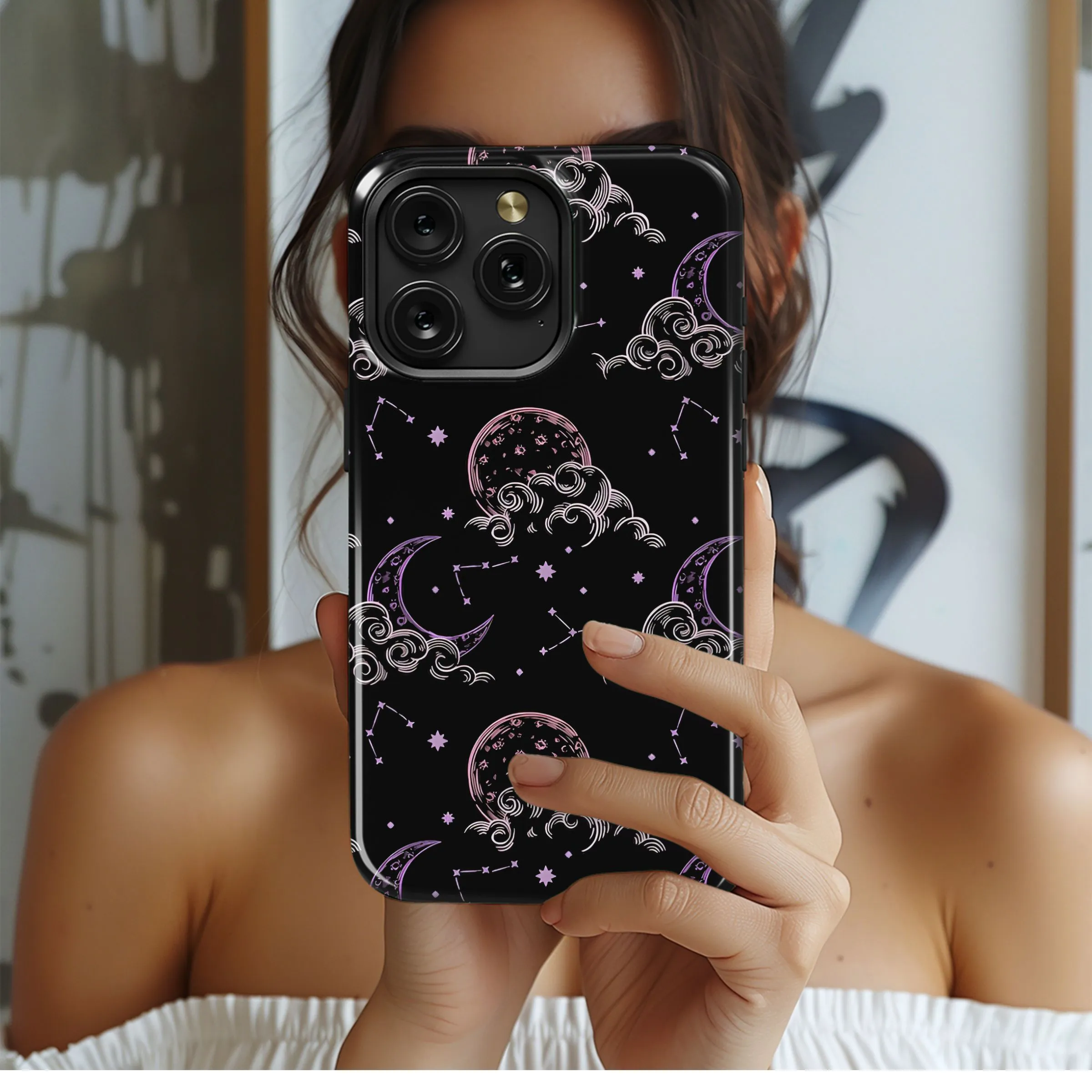 Celestial Dreams Protective Skin Phone Case iPhone Samsung Cover Pixel 5108