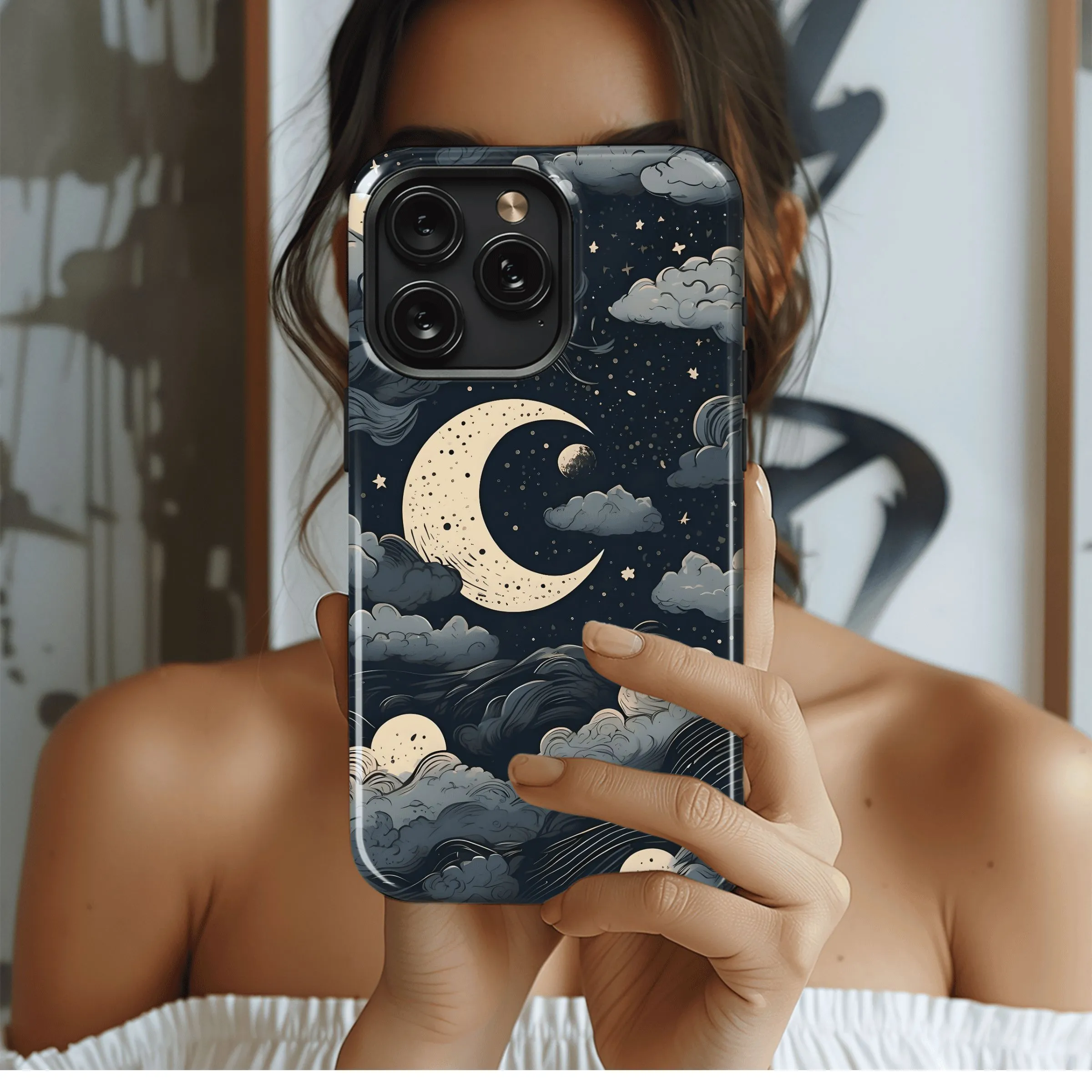 Celestial Night Clouds
 Phone Case iPhone Samsung Cover Pixel 4587
