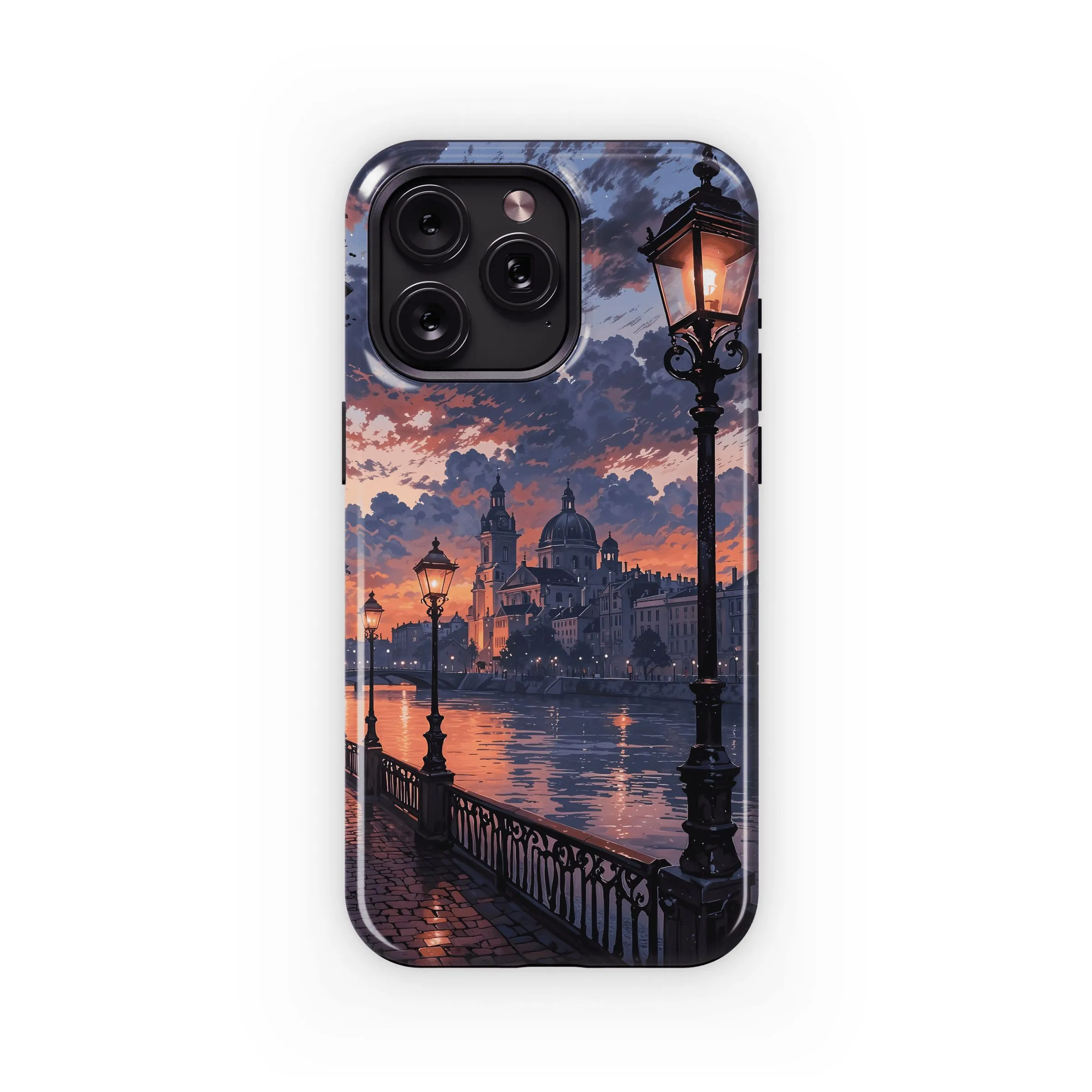 Cityscape Sunset Dreams Phone Case iPhone Samsung Cover Pixel 4520