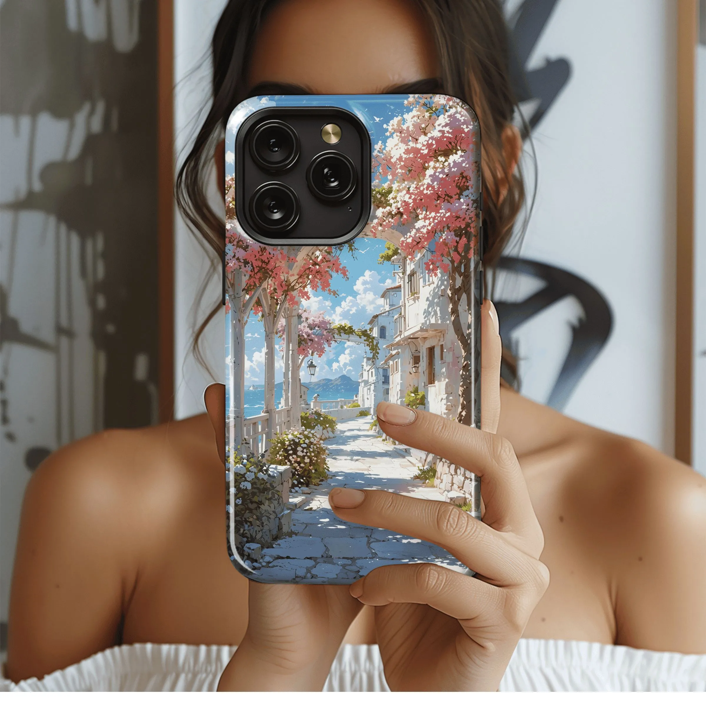 Coastal Blossom Archway
 Phone Case iPhone Samsung Cover Pixel 4504