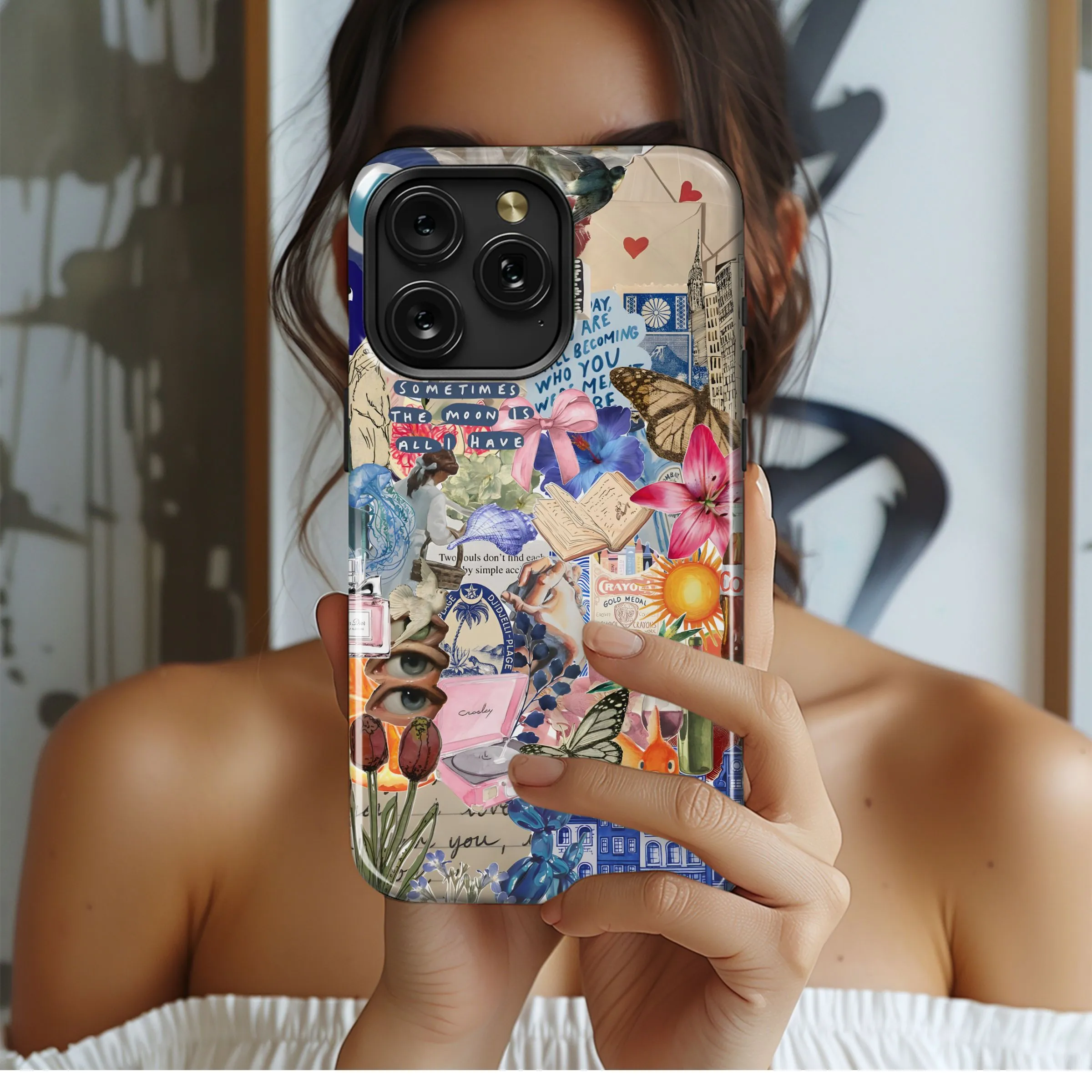 Collage of Dreams and Memories Phone Case iPhone Samsung Cover Pixel 4968